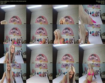 prettyblonde22 — 43 minute Chaturbate female cam show recording, 1080p, Oct 17, 2020