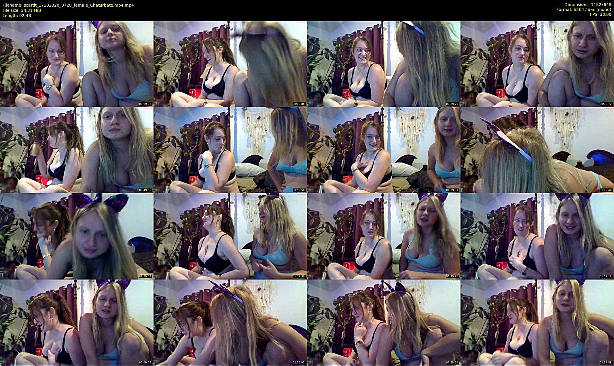 scartit — 3 minute Chaturbate female cam show recording, 480p, Oct 17, 2020
