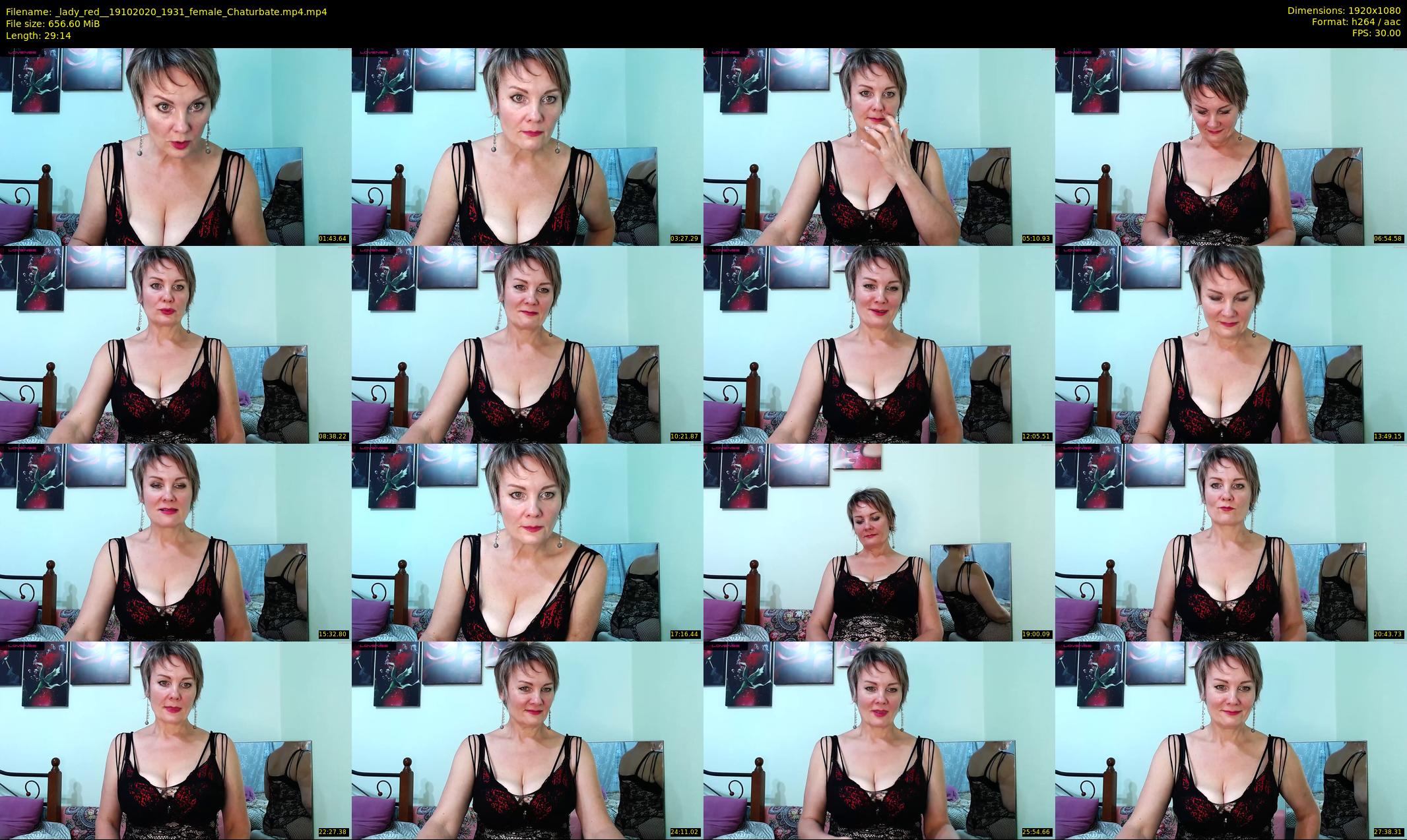 _lady_red_ — 30 minute Chaturbate female cam show recording, 1080p, Oct 19, 2020