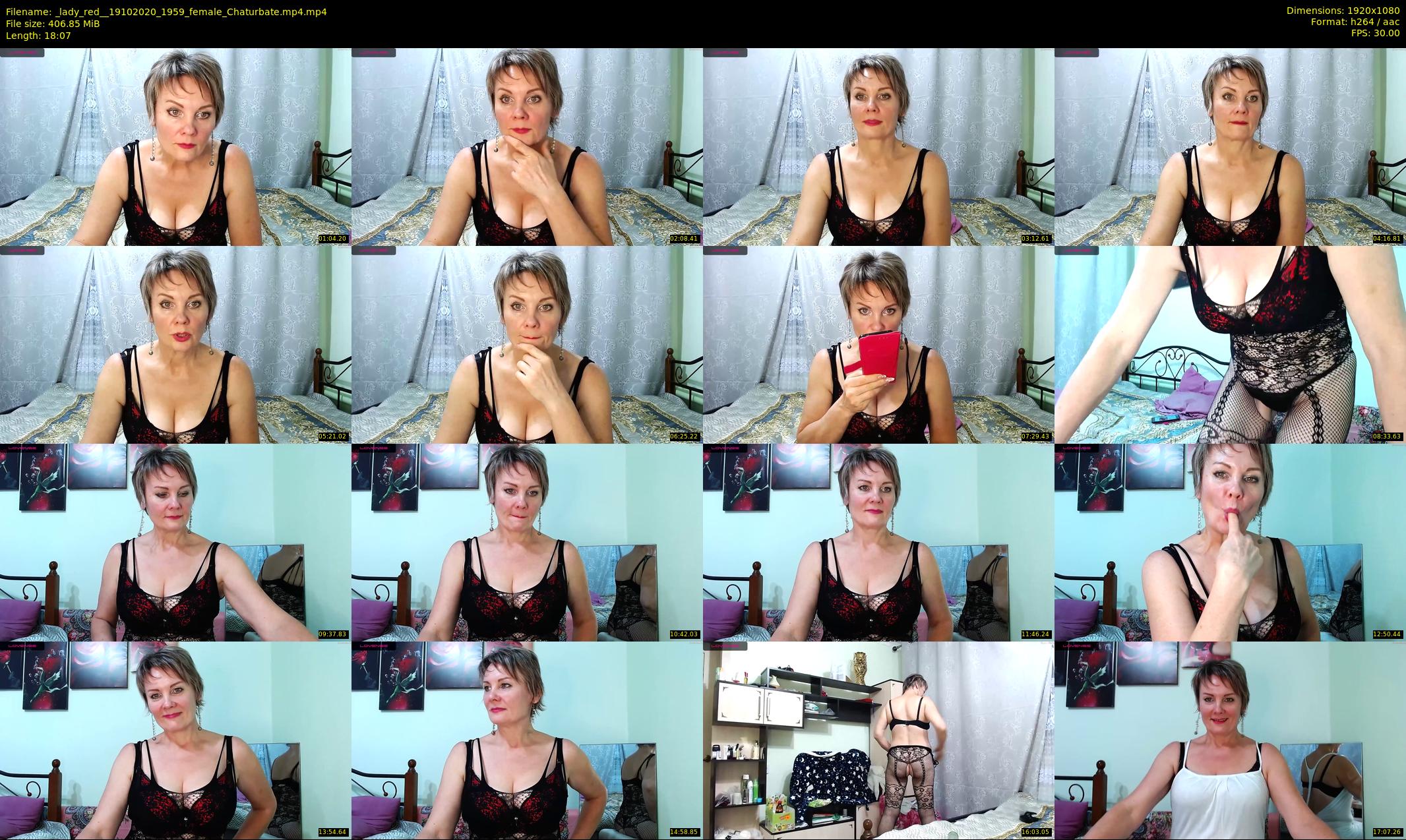 _lady_red_ — 19 minute Chaturbate female cam show recording, 1080p, Oct 19, 2020