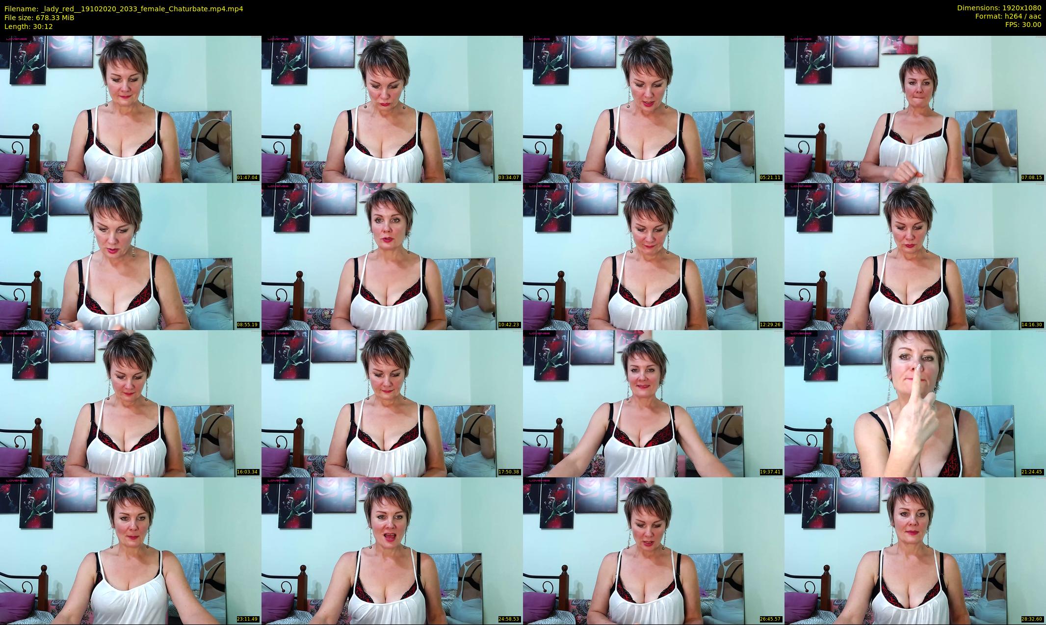 _lady_red_ — 31 minute Chaturbate female cam show recording, 1080p, Oct 19, 2020