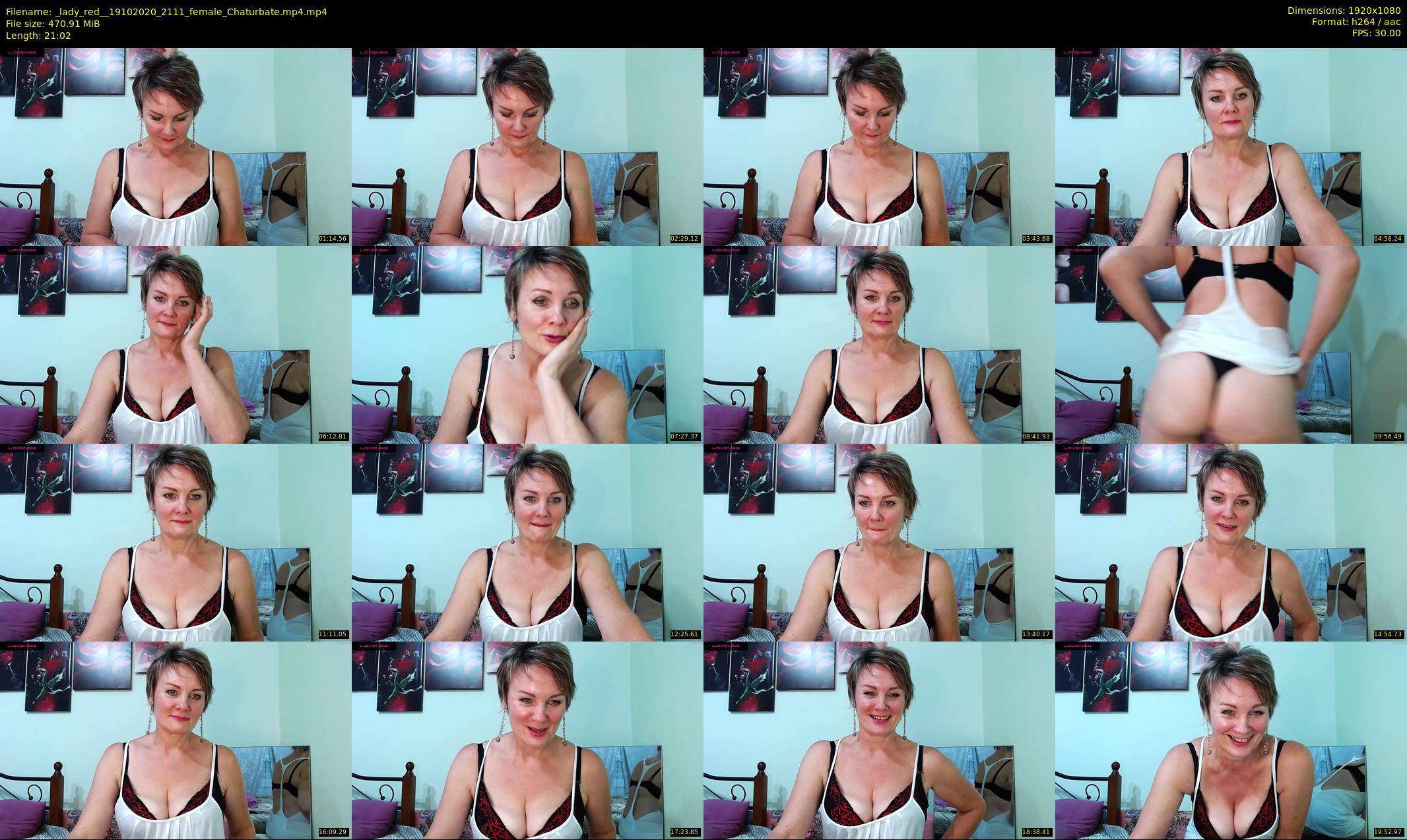 _lady_red_ — 22 minute Chaturbate female cam show recording, 1080p, Oct 19, 2020