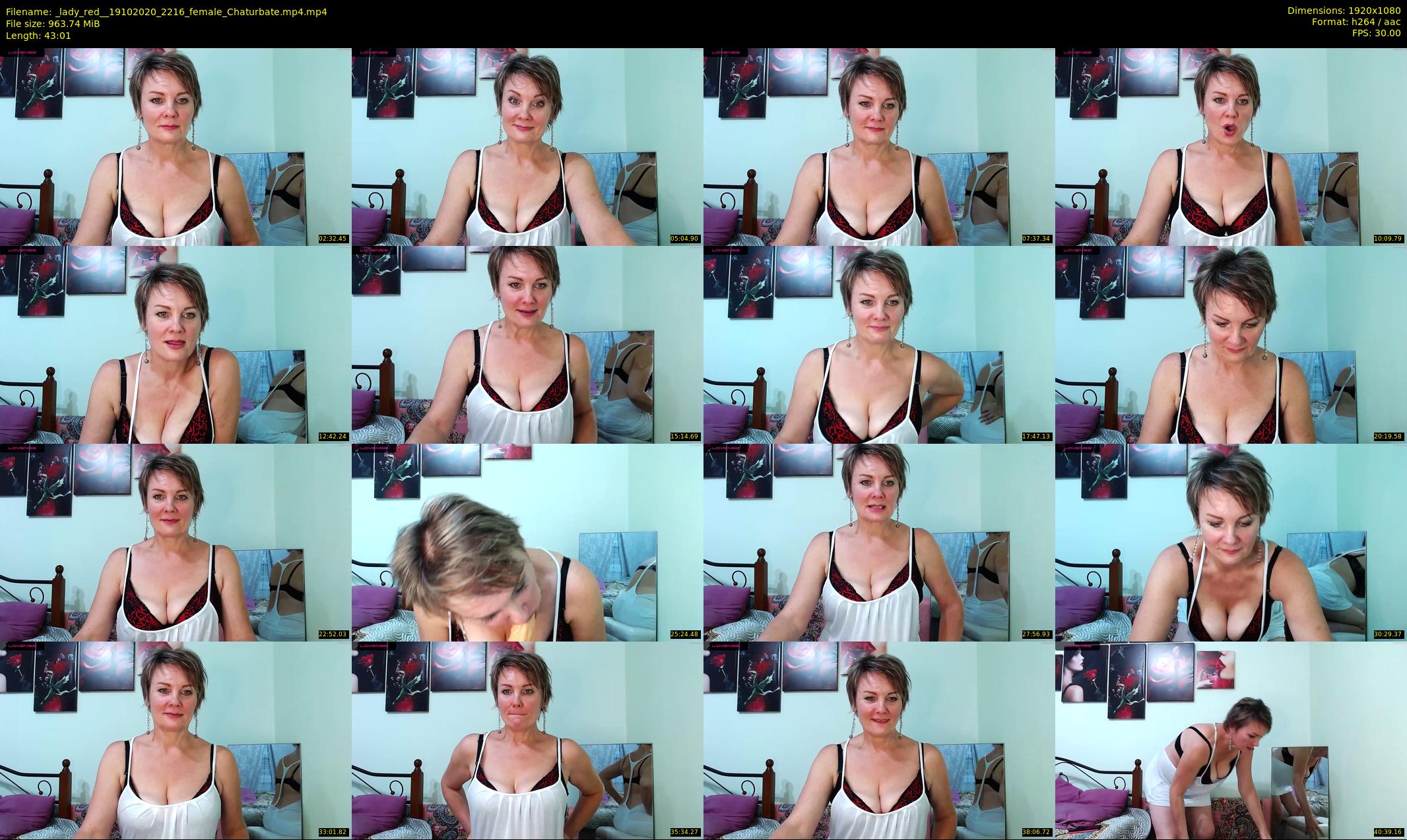 _lady_red_ — 44 minute Chaturbate female cam show recording, 1080p, Oct 19, 2020