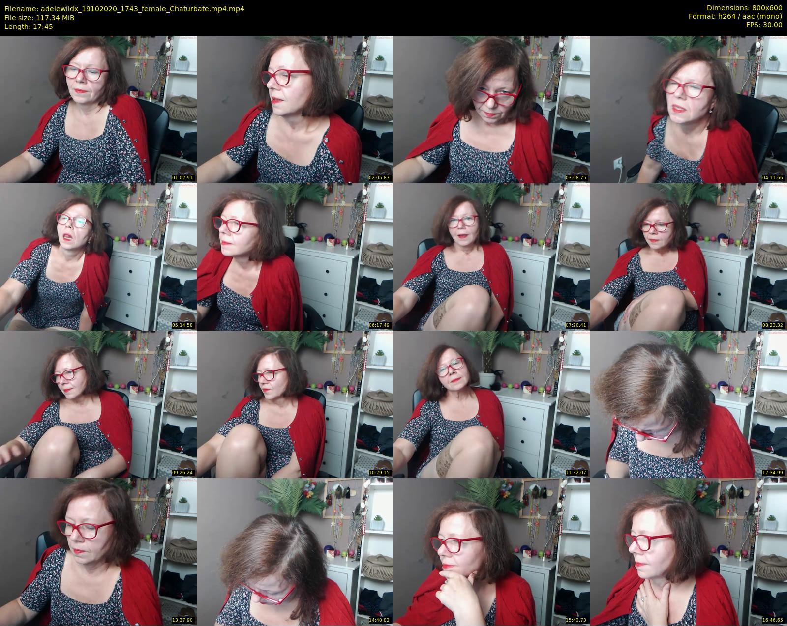 adelewildx — 18 minute Chaturbate female cam show recording, 480p, Oct 19, 2020