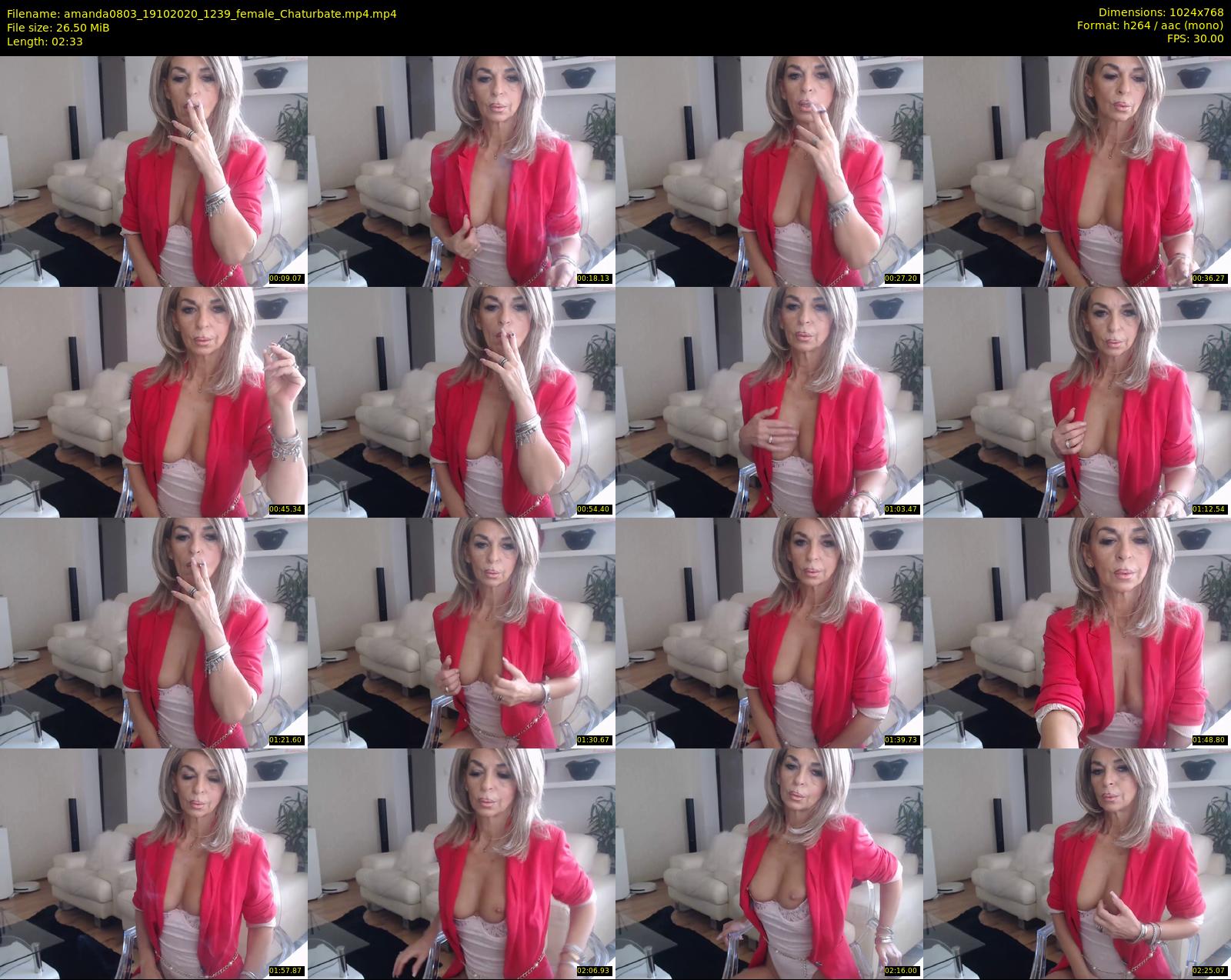 amanda0803 — 3 minute Chaturbate female cam show recording, 720p, Oct 19, 2020