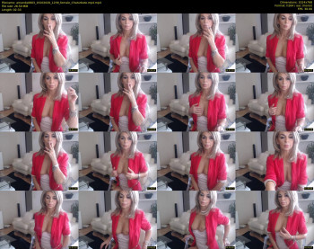 amanda0803 — 3 minute Chaturbate female cam show recording, 720p, Oct 19, 2020