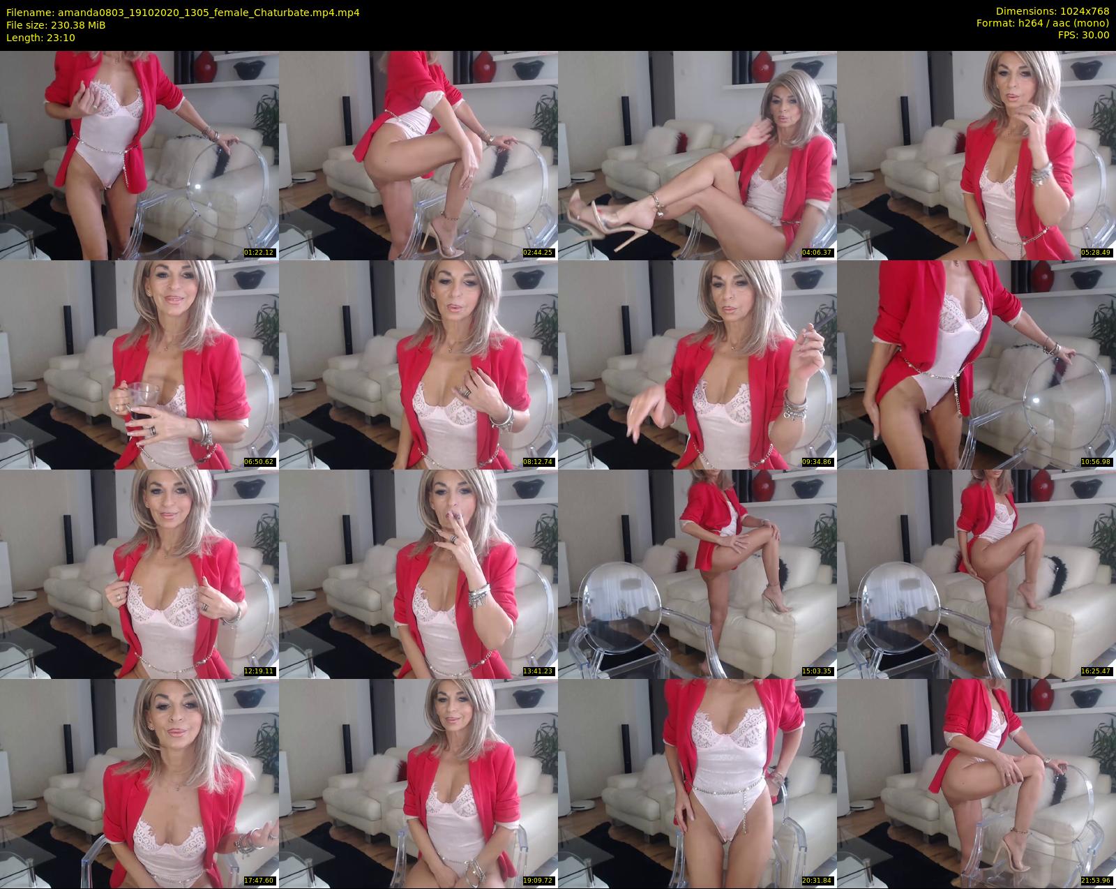 amanda0803 — 24 minute Chaturbate female cam show recording, 720p, Oct 19, 2020
