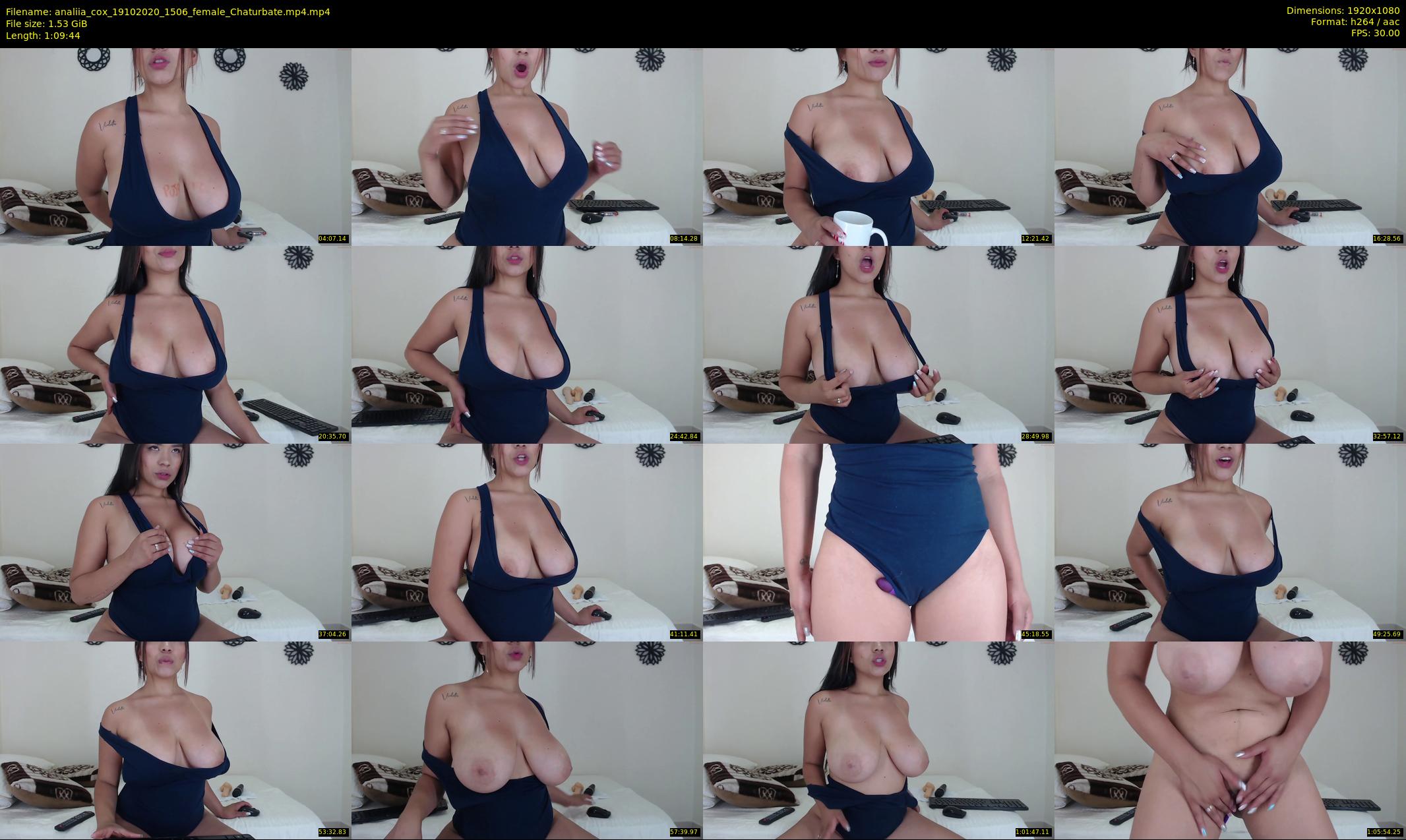 analiia_cox — 70 minute Chaturbate female cam show recording, 1080p, Oct 19, 2020