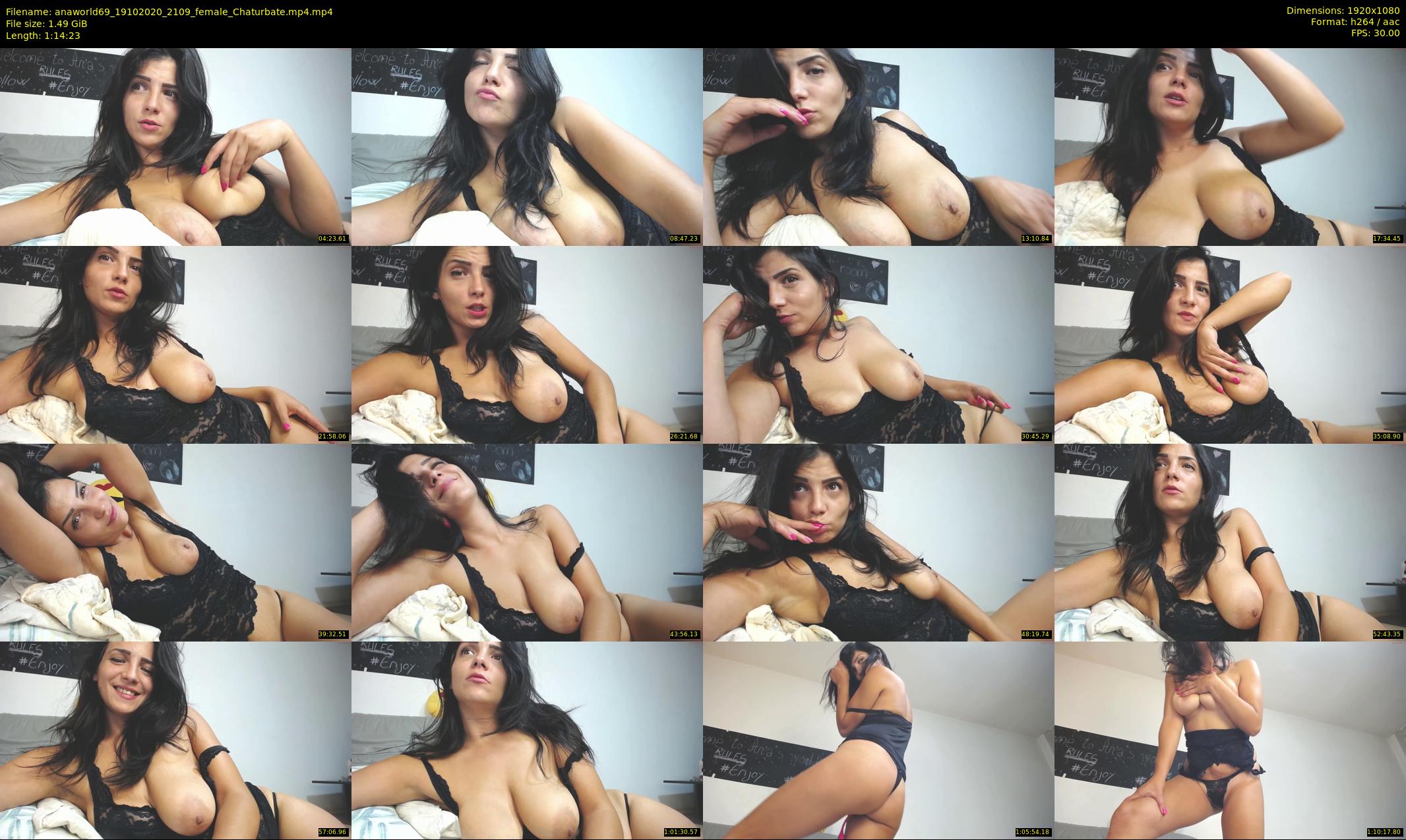 anaworld69 — 75 minute Chaturbate female cam show recording, 1080p, Oct 19, 2020