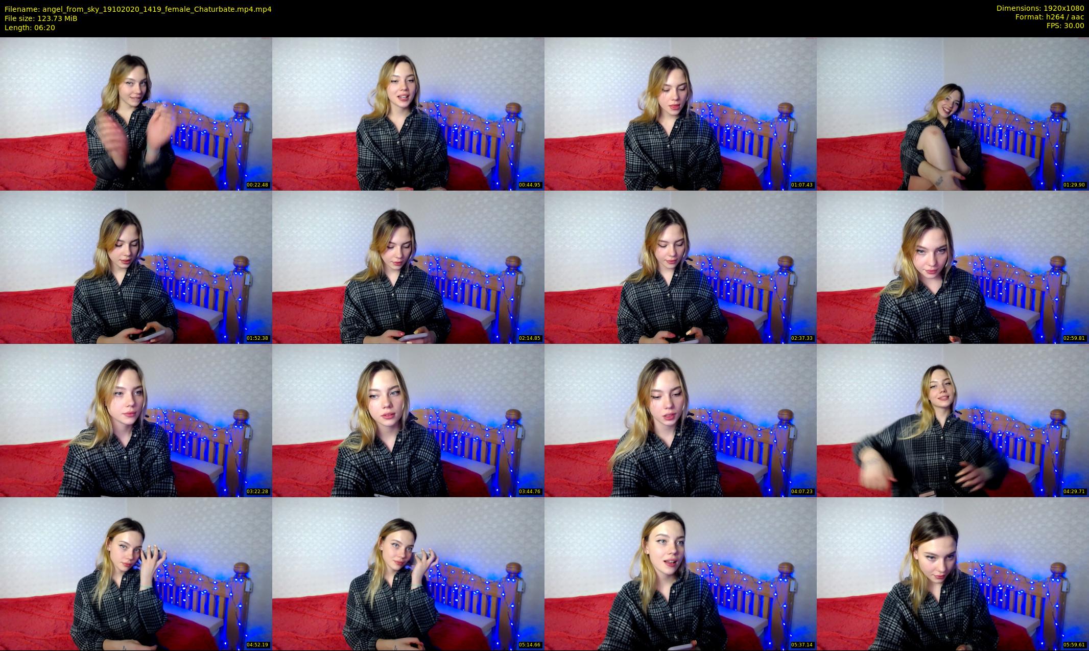angel_from_sky — 7 minute Chaturbate female cam show recording, 1080p, Oct 19, 2020