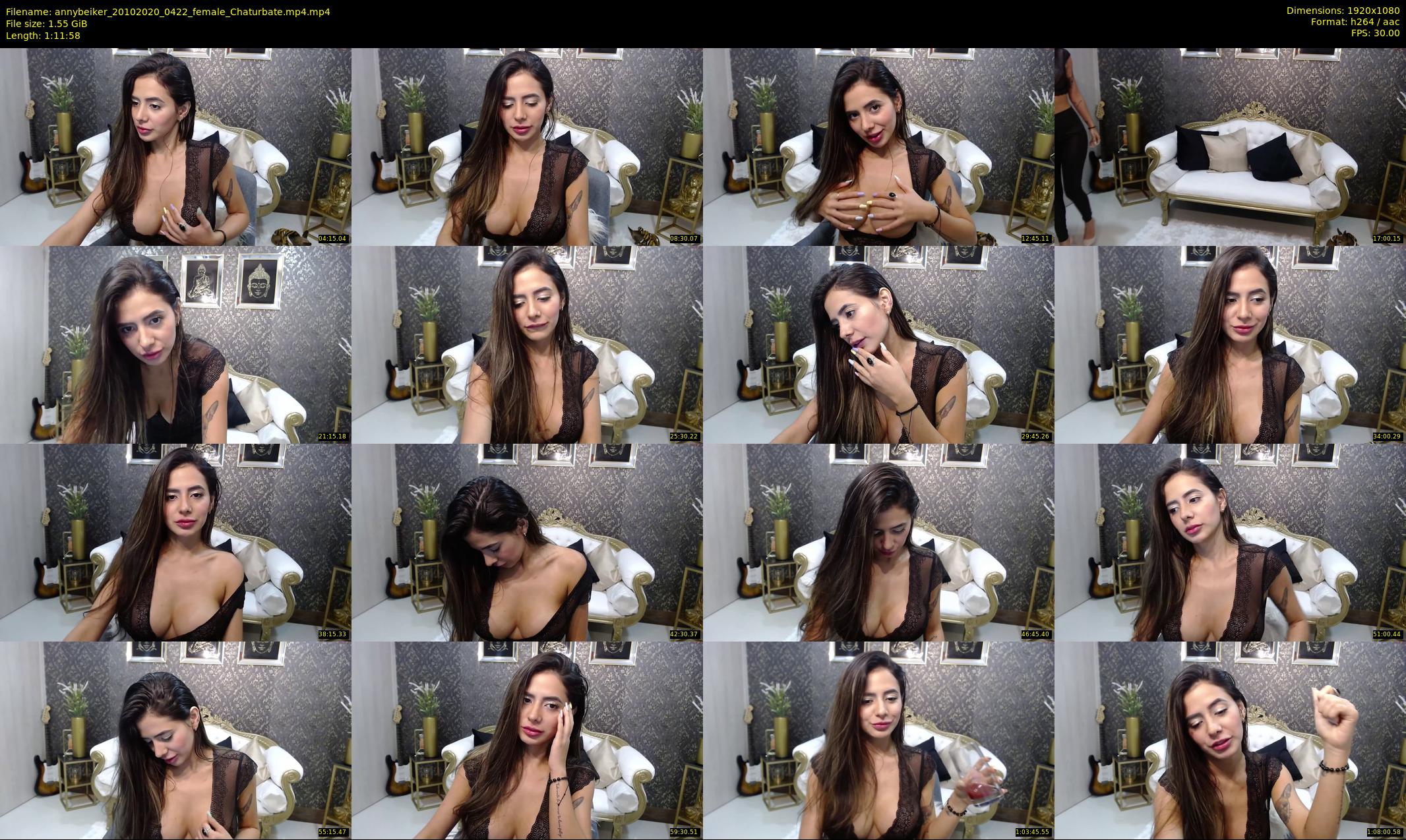 annybeiker — 72 minute Chaturbate female cam show recording, 1080p, Oct 20, 2020