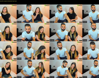 ashleyandzamir — 25 minute Chaturbate couple cam show recording, 720p, Oct 19, 2020