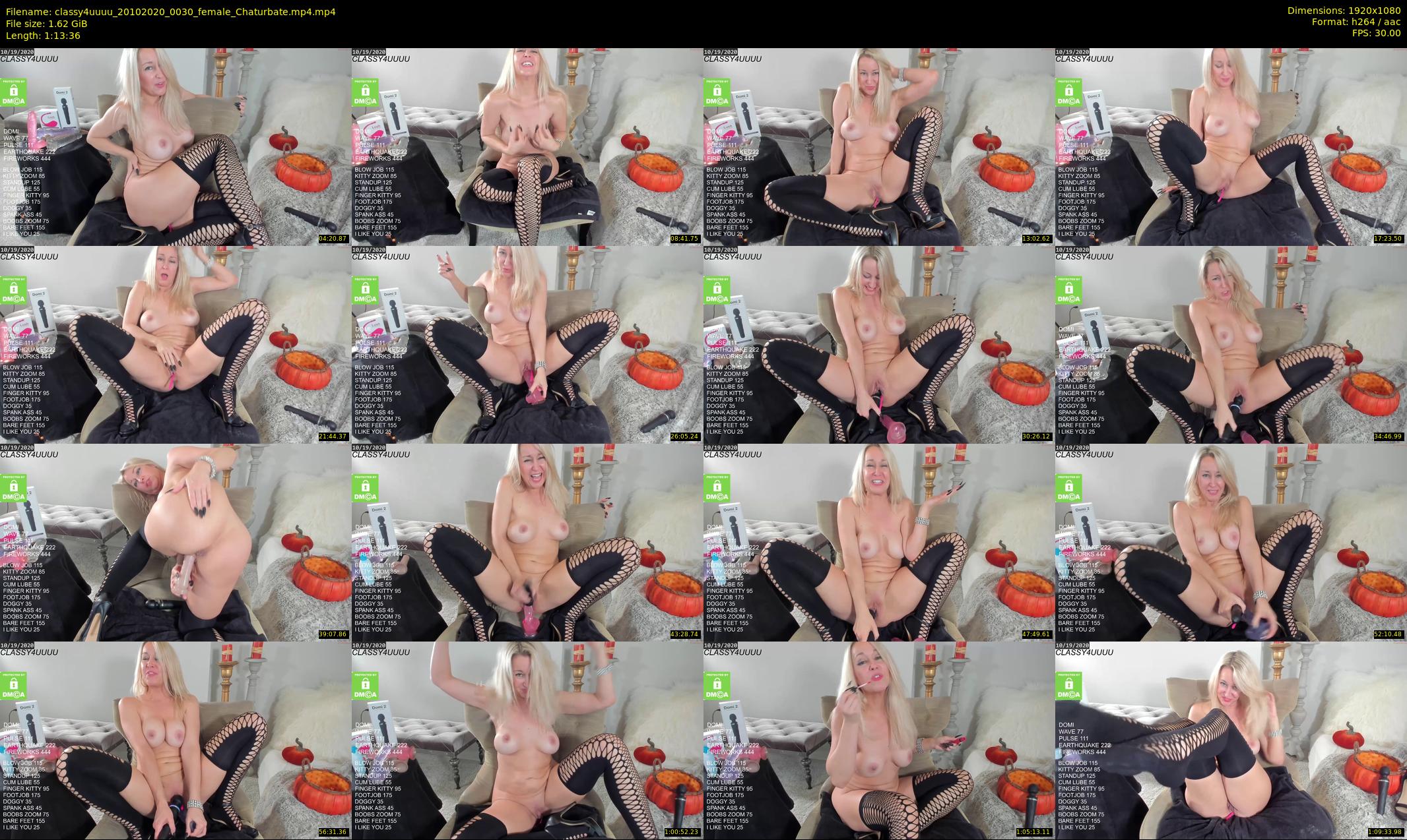 classy4uuuu — 74 minute Chaturbate female cam show recording, 1080p, Oct 20, 2020