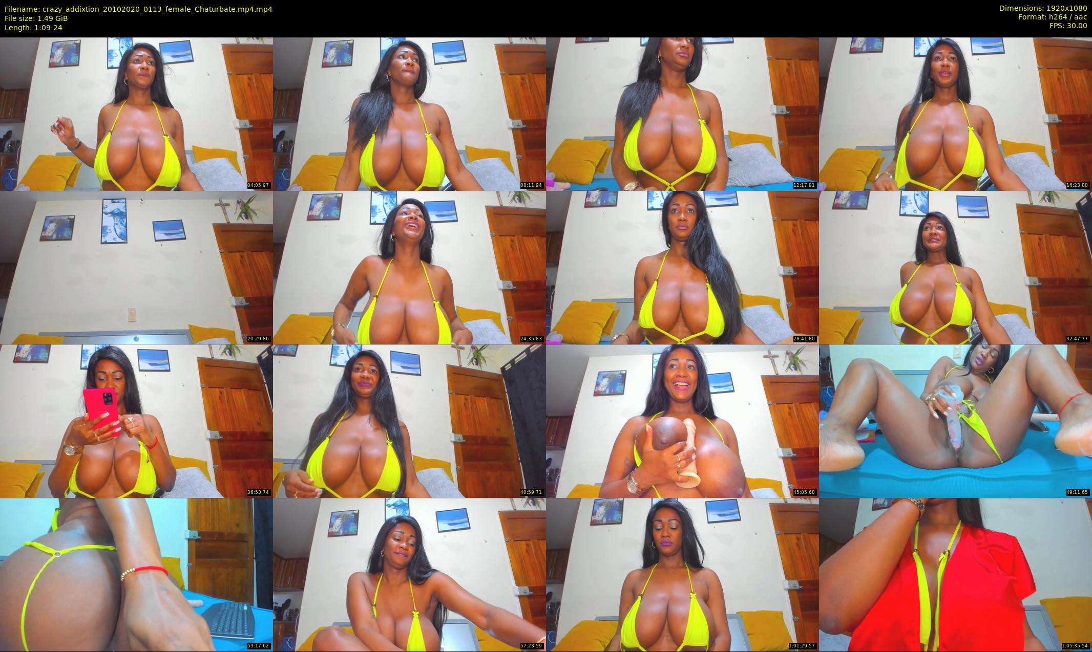 crazy_addixtion — 70 minute Chaturbate female cam show recording, 1080p, Oct 20, 2020
