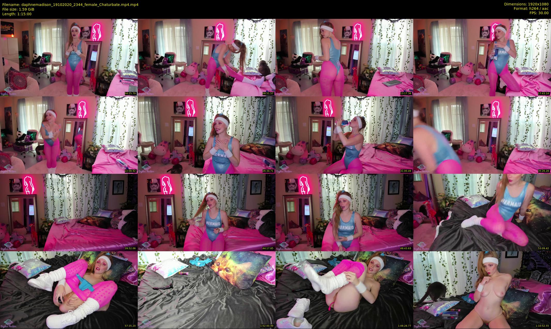 daphnemadison — 75 minute Chaturbate couple cam show recording, 1080p, Oct 19, 2020