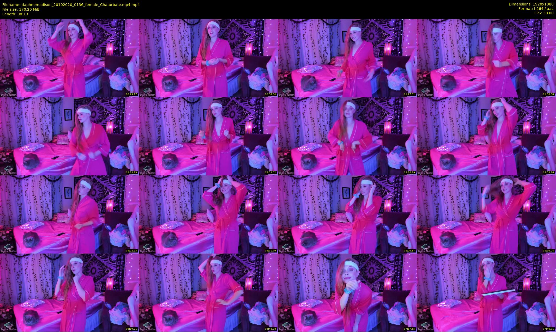 daphnemadison — 9 minute Chaturbate couple cam show recording, 1080p, Oct 20, 2020
