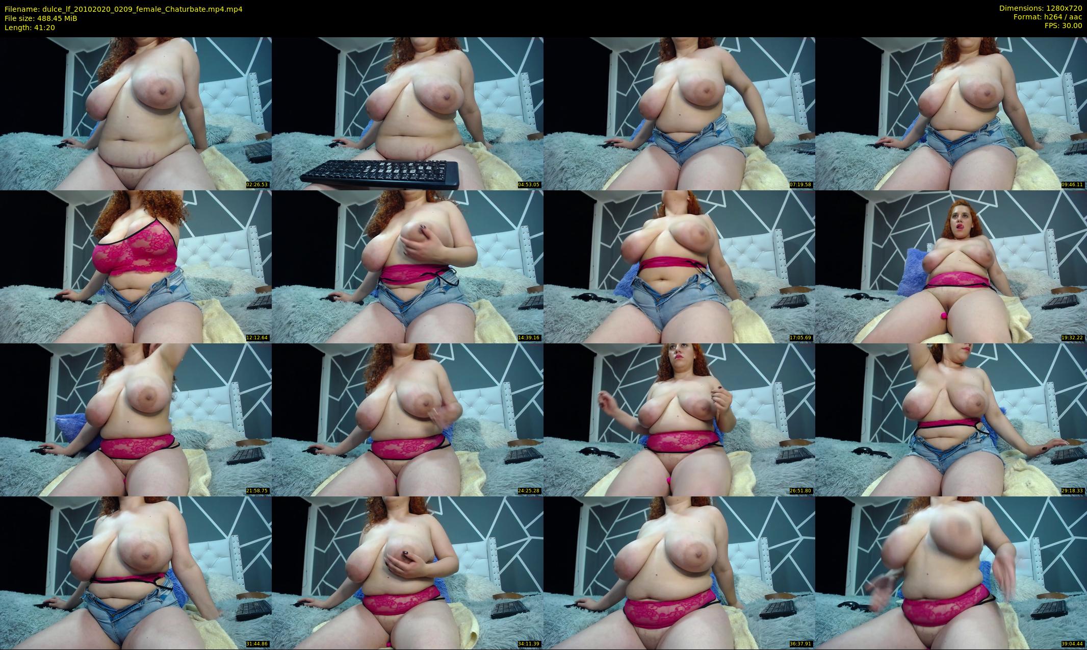 dulce_lf — 42 minute Chaturbate female cam show recording, 720p, Oct 20, 2020