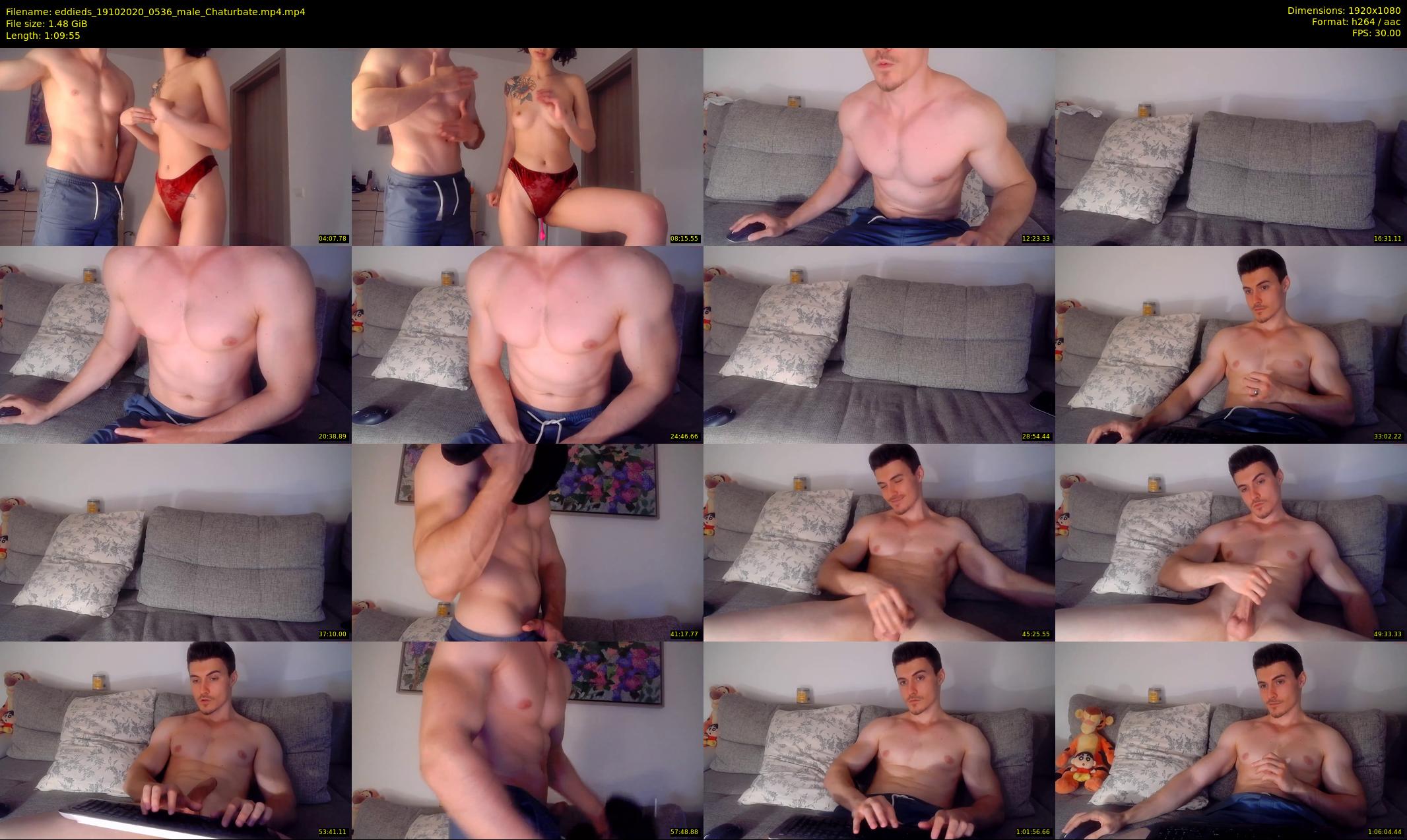 eddieds — 70 minute Chaturbate male cam show recording, 1080p, Oct 19, 2020