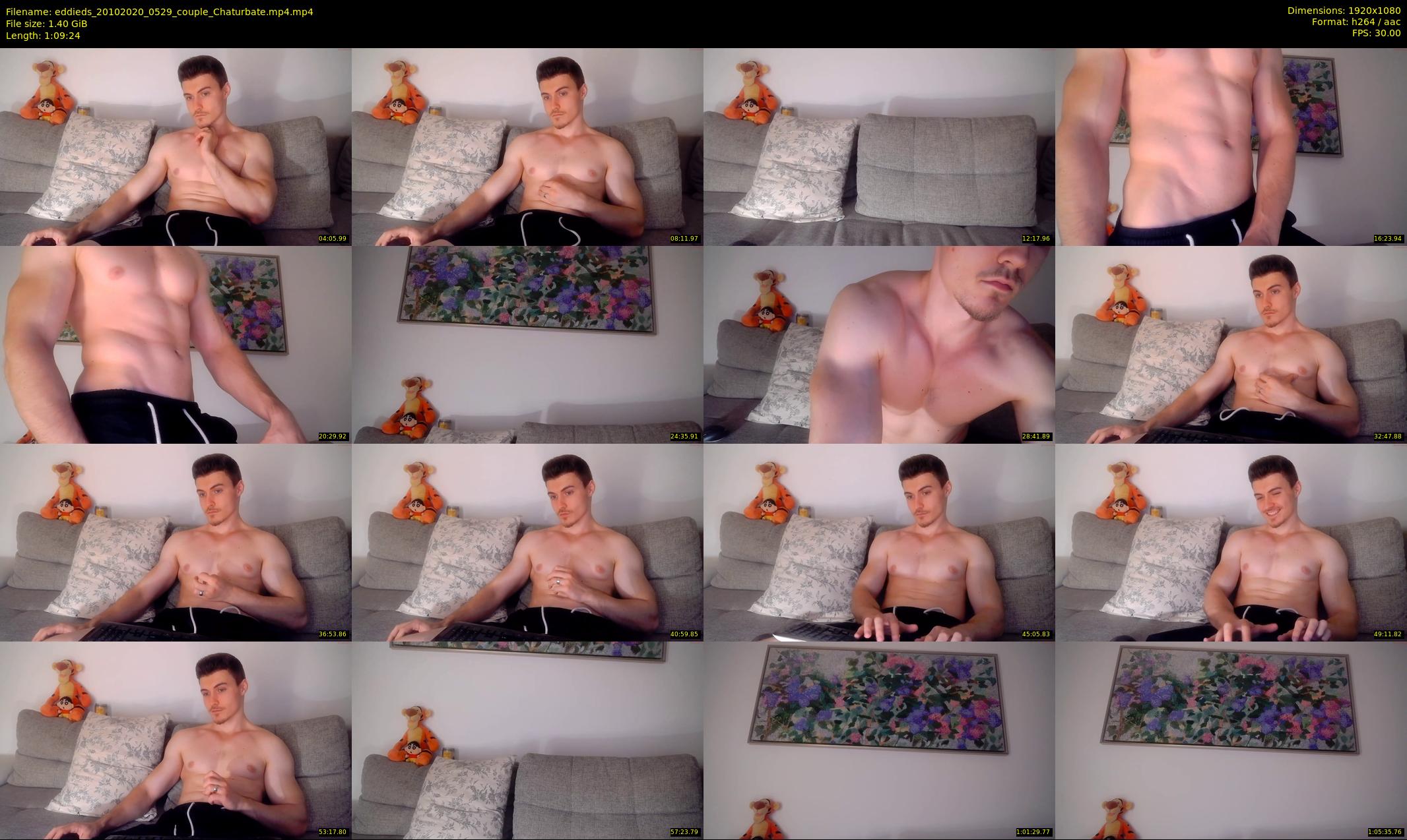 eddieds — 70 minute Chaturbate male cam show recording, 1080p, Oct 20, 2020