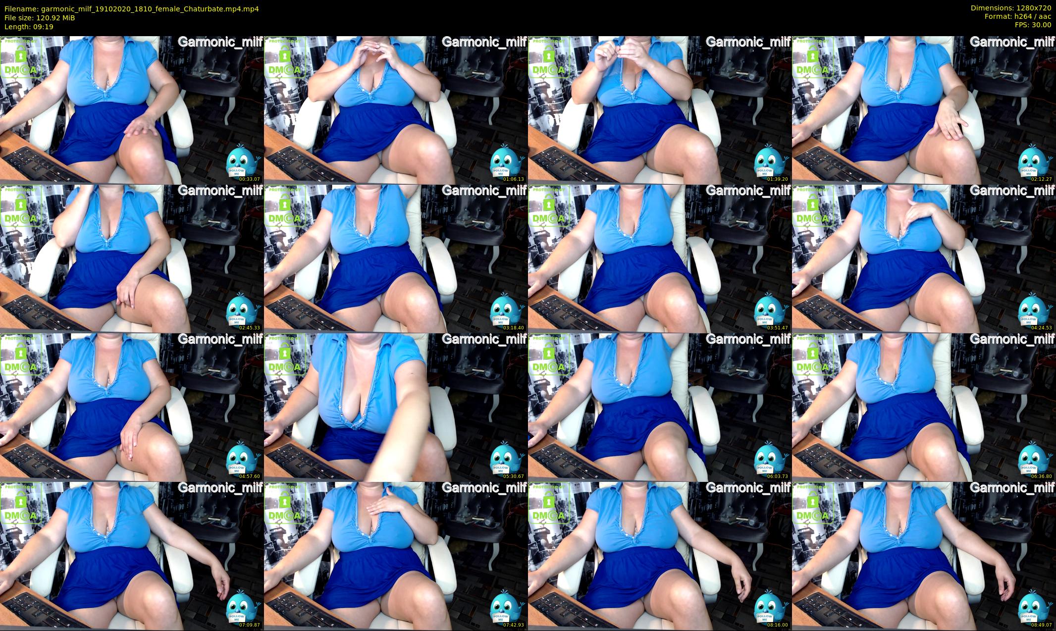 garmonic_milf — 10 minute Chaturbate female cam show recording, 720p, Oct 19, 2020