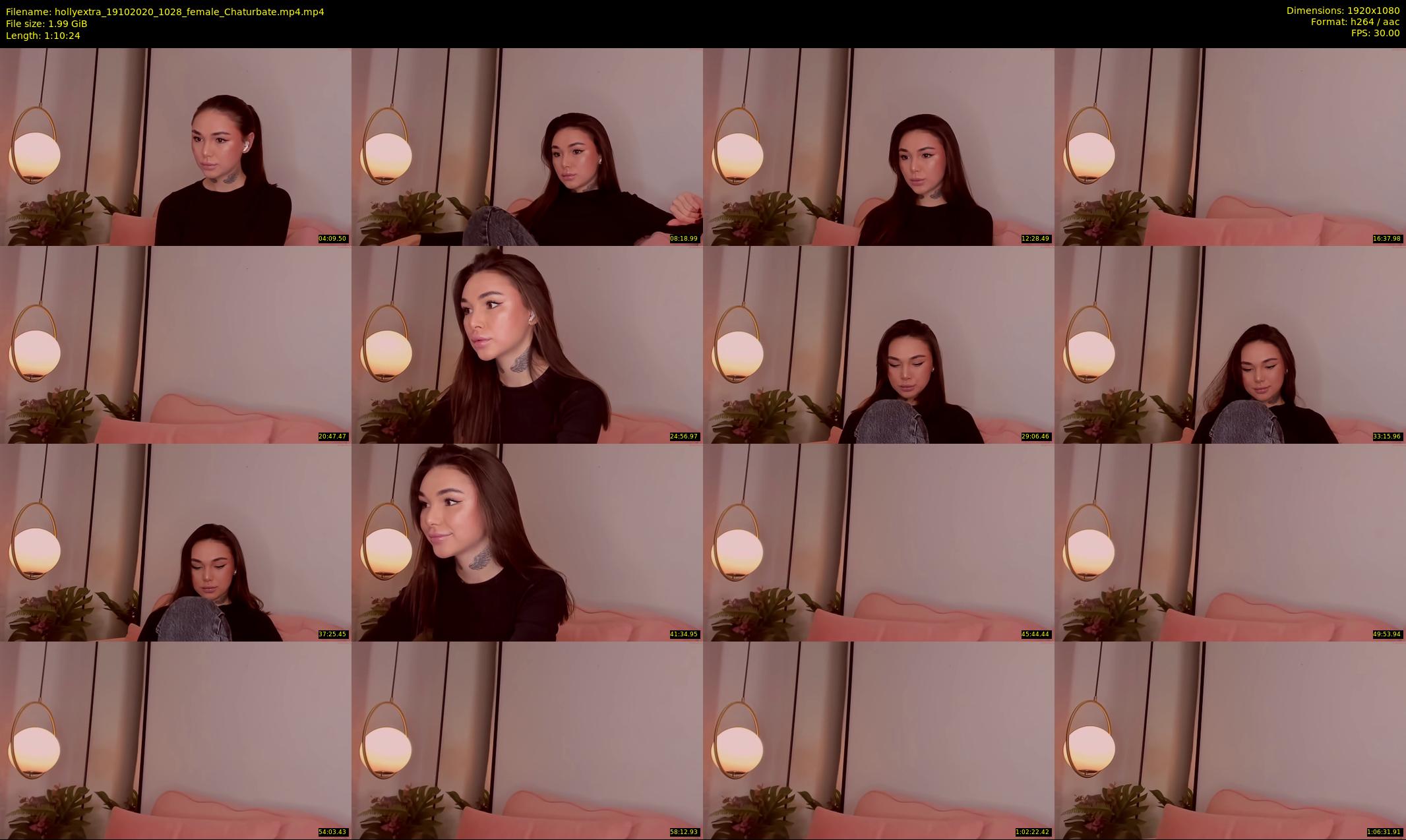 hollyextra — 71 minute Chaturbate female cam show recording, 1080p, Oct 19, 2020