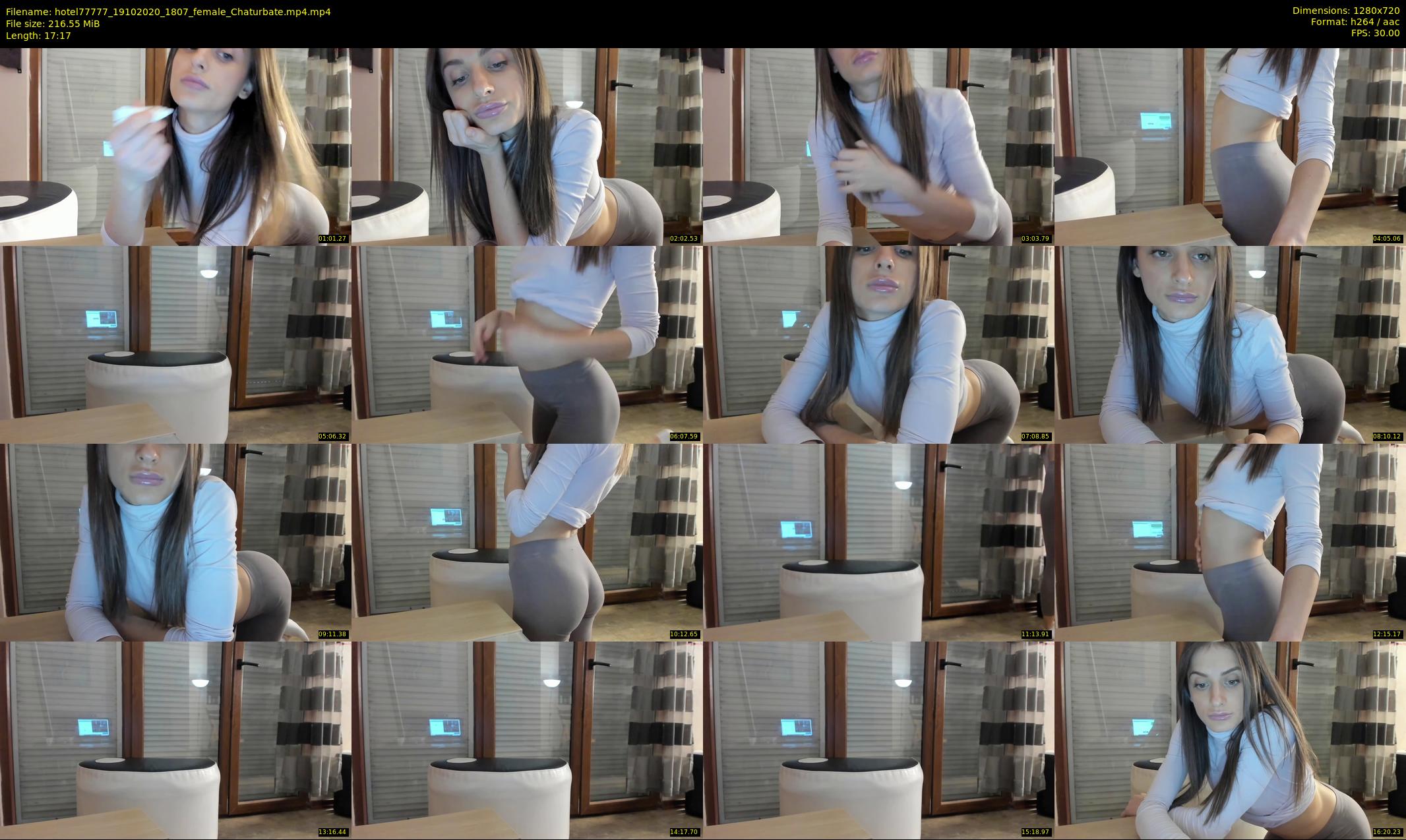hotel77777 — 18 minute Chaturbate female cam show recording, 720p, Oct 19, 2020