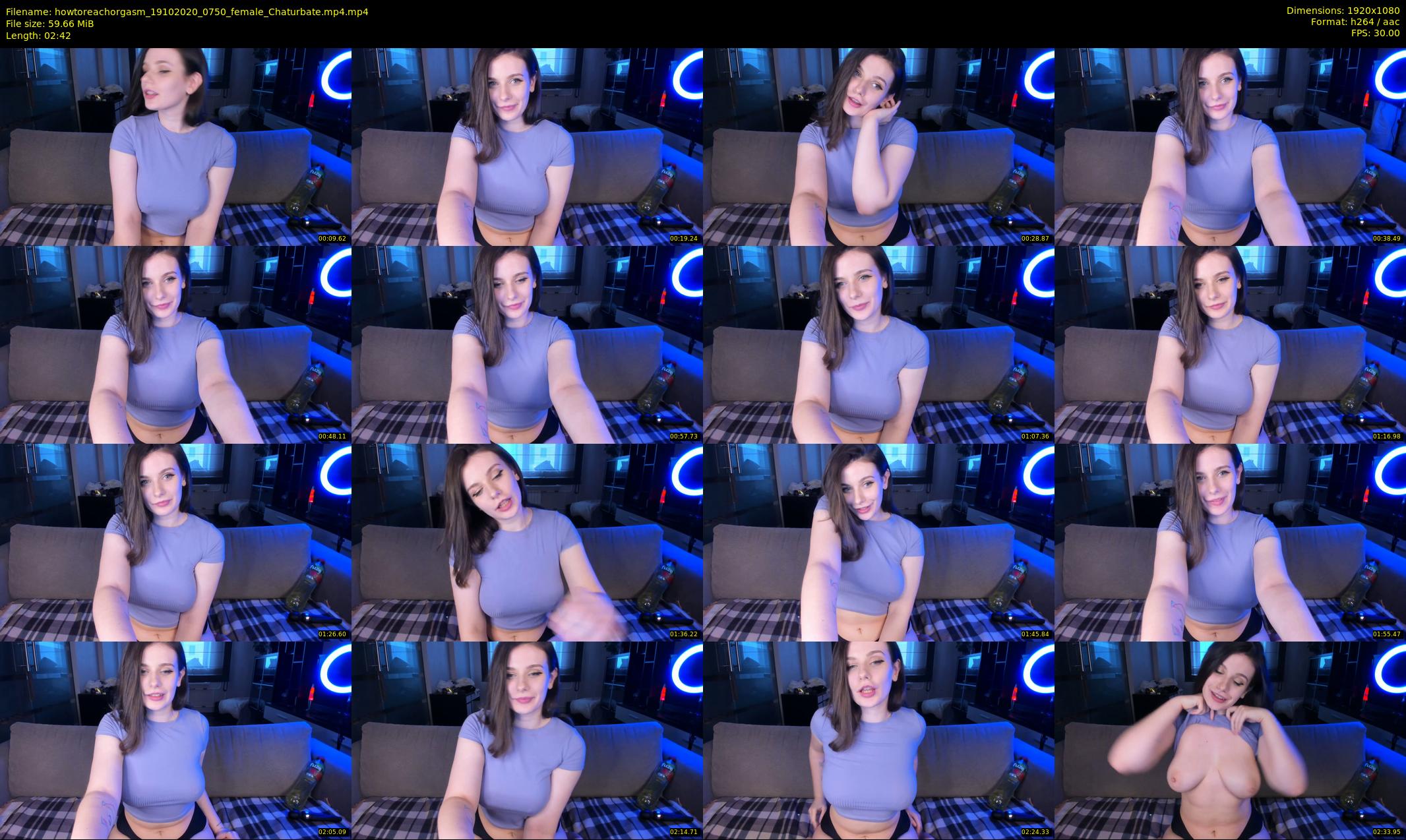 howtoreachorgasm — 3 minute Chaturbate couple cam show recording, 1080p, Oct 19, 2020
