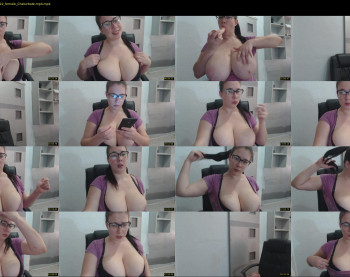 hugge_tits — 58 minute Chaturbate female cam show recording, 720p, Oct 19, 2020