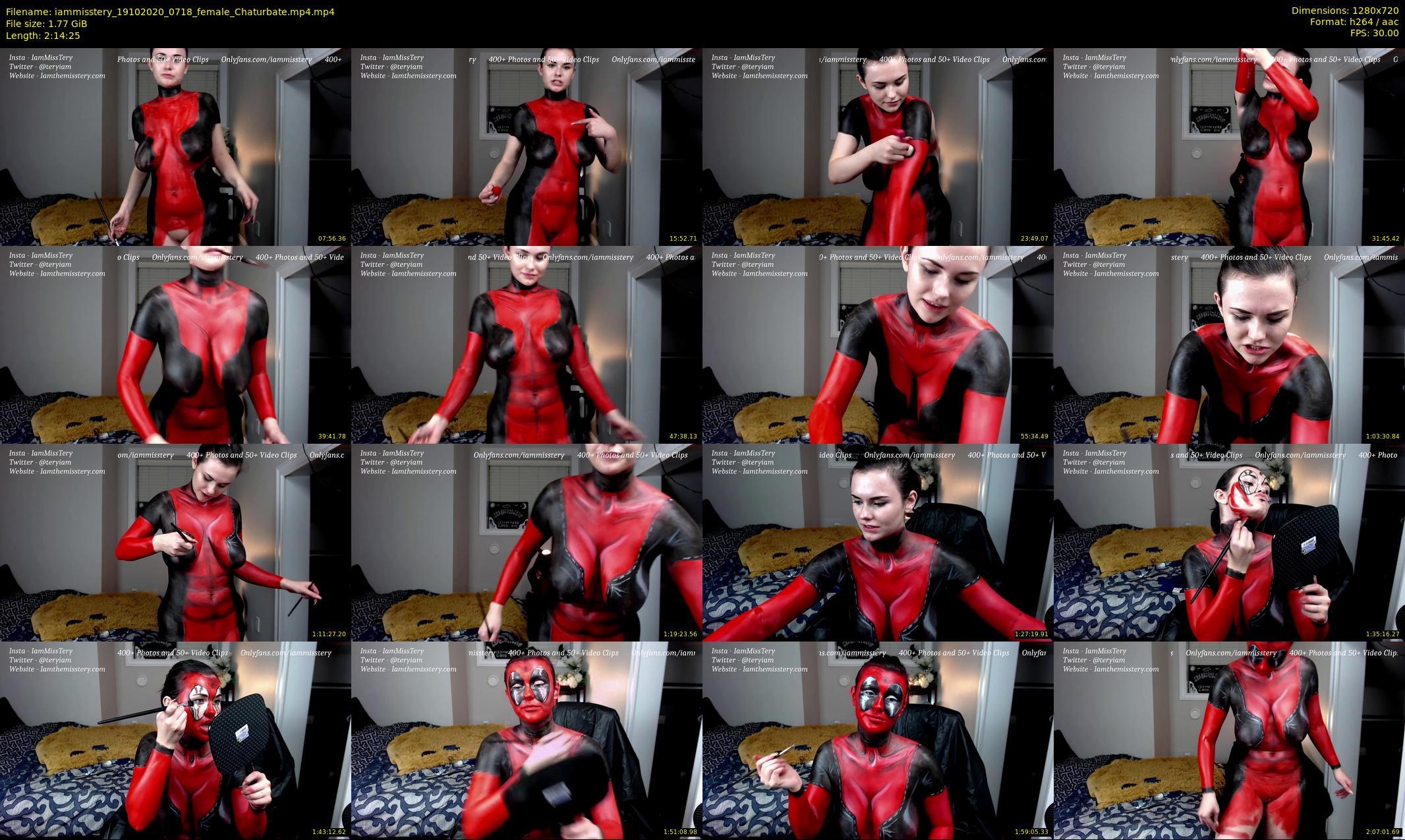 iammisstery — 135 minute Chaturbate female cam show recording, 720p, Oct 19, 2020