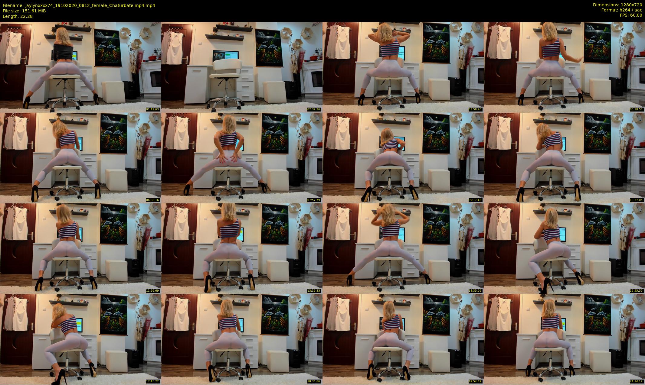 jaylynxxxx74 — 23 minute Chaturbate female cam show recording, 720p, Oct 19, 2020