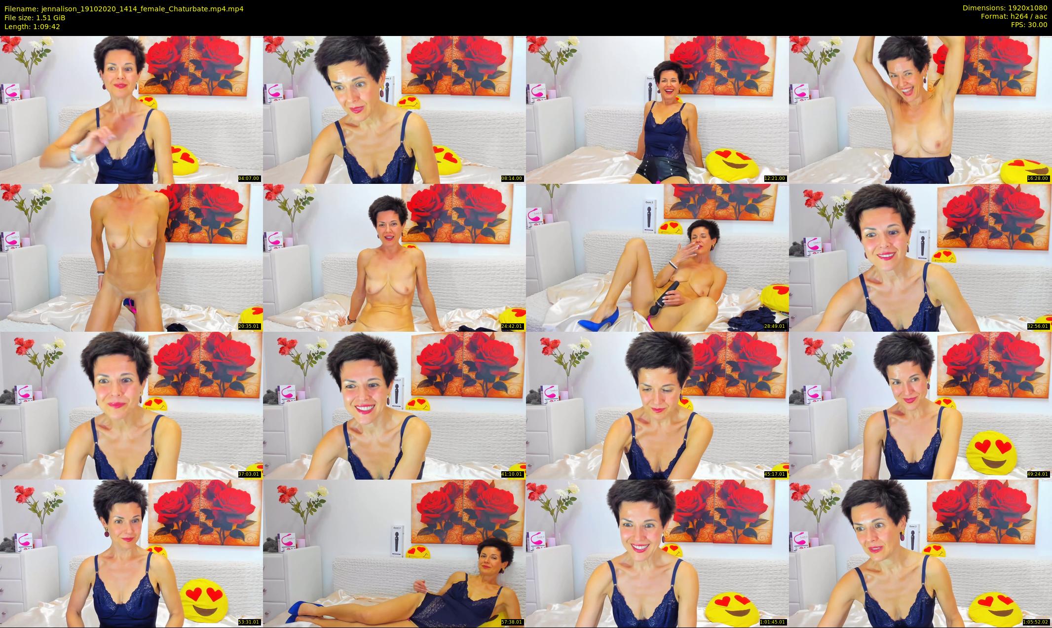jennalison — 70 minute Chaturbate female cam show recording, 1080p, Oct 19, 2020