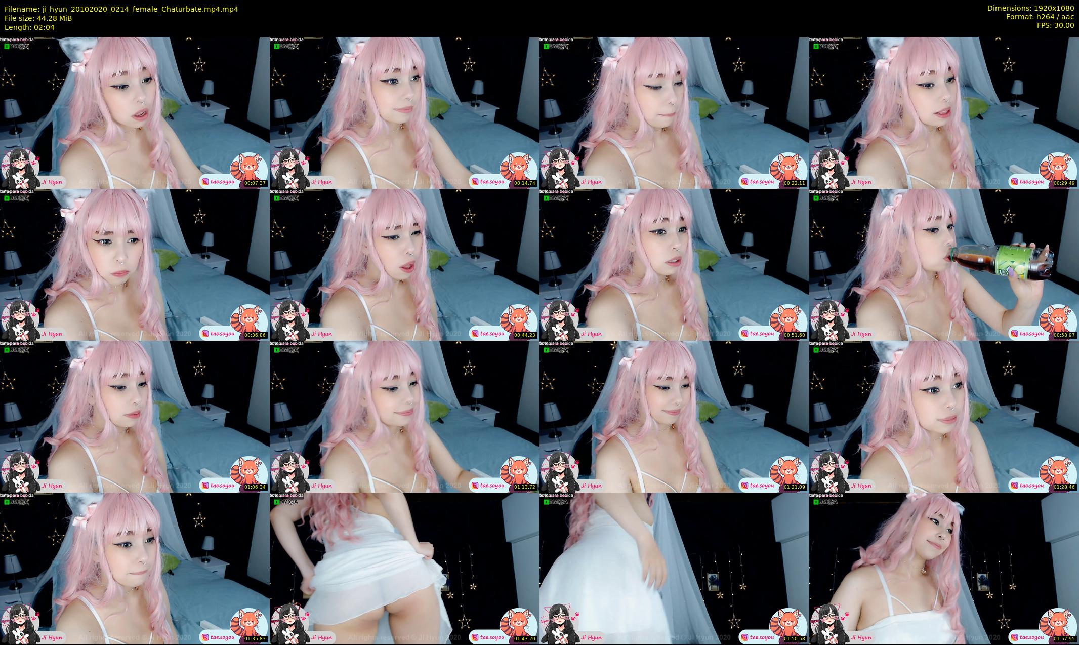 ji_hyun — 3 minute Chaturbate female cam show recording, 1080p, Oct 20, 2020