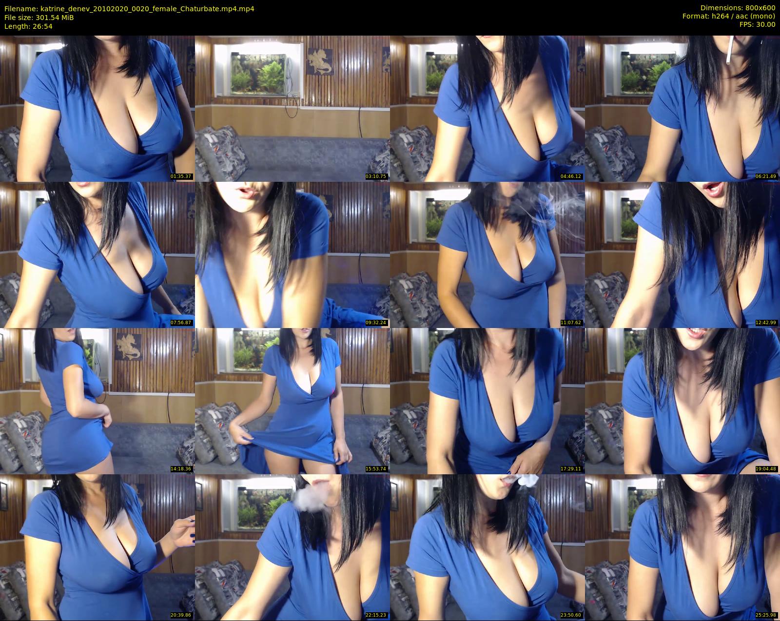 katrine_denev — 27 minute Chaturbate female cam show recording, 480p, Oct 20, 2020