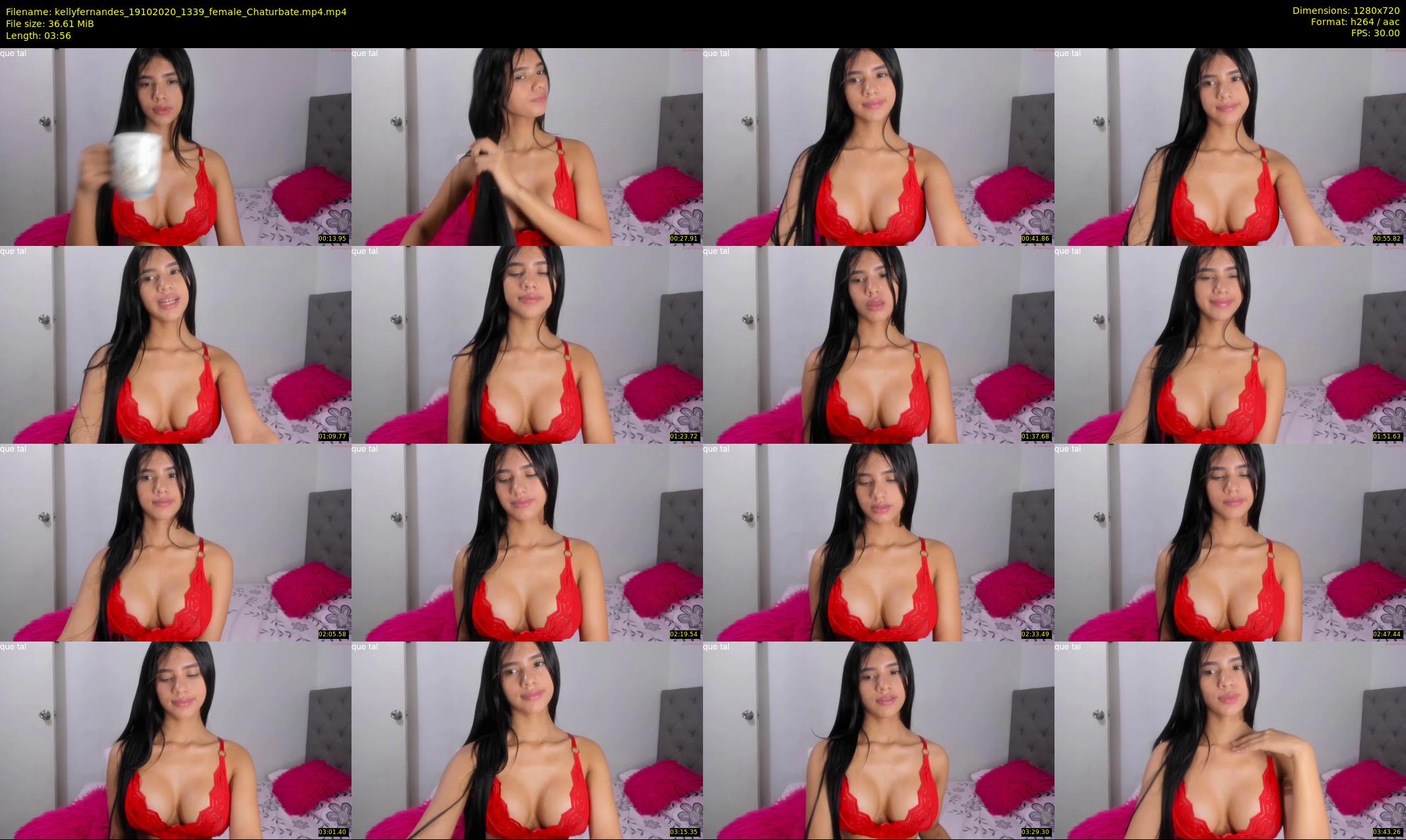 kellyfernandes — 4 minute Chaturbate female cam show recording, 720p, Oct 19, 2020