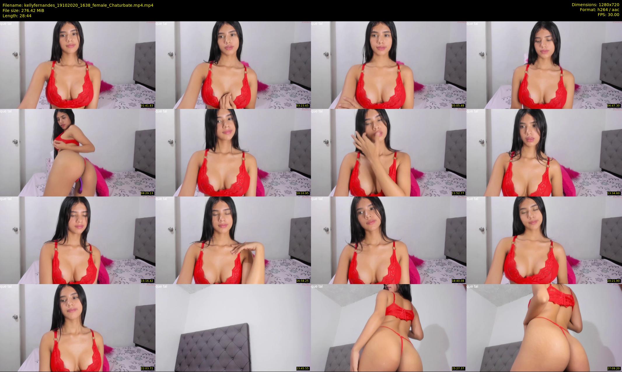 kellyfernandes — 29 minute Chaturbate female cam show recording, 720p, Oct 19, 2020
