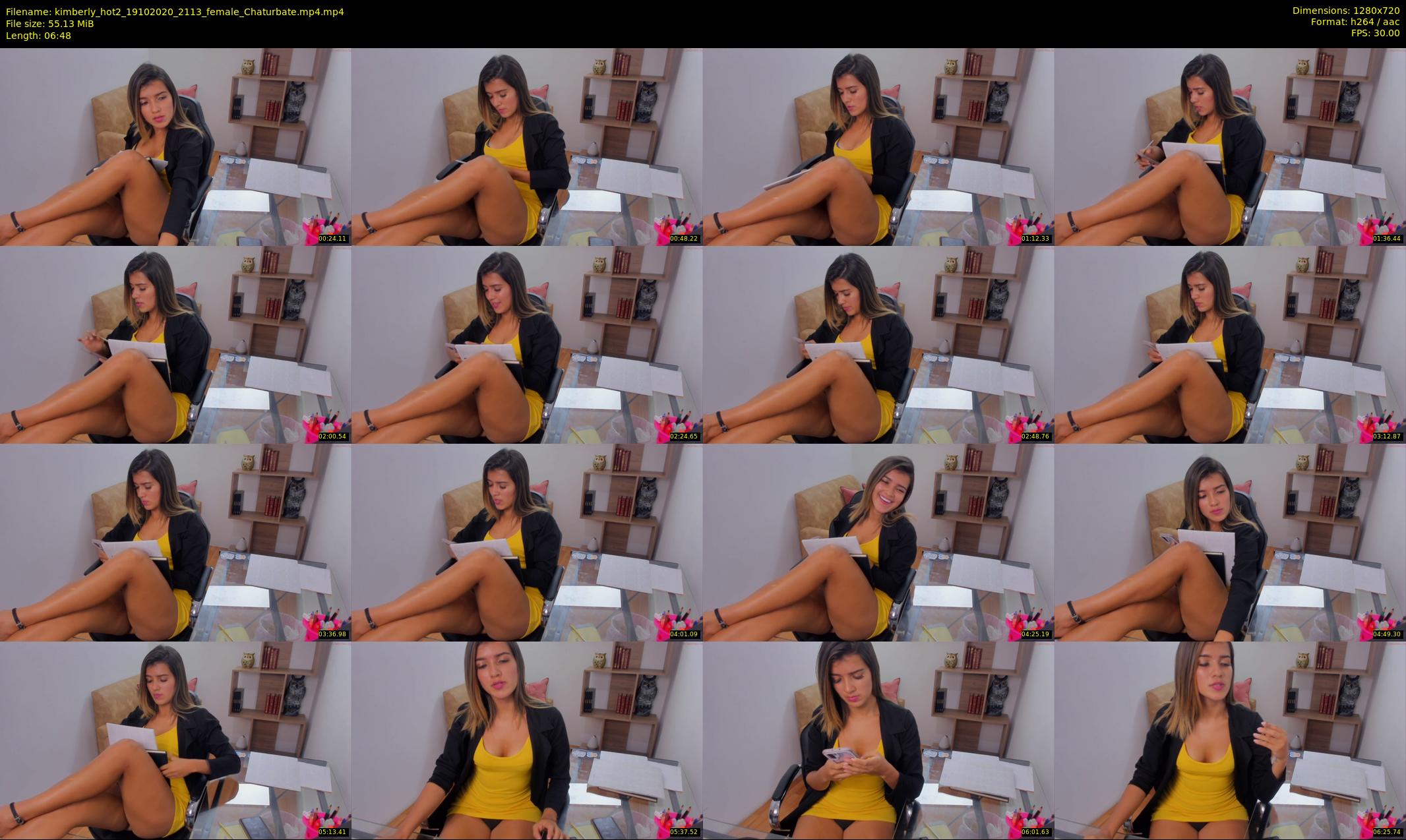 kimberly_hot2 — 7 minute Chaturbate female cam show recording, 720p, Oct 19, 2020