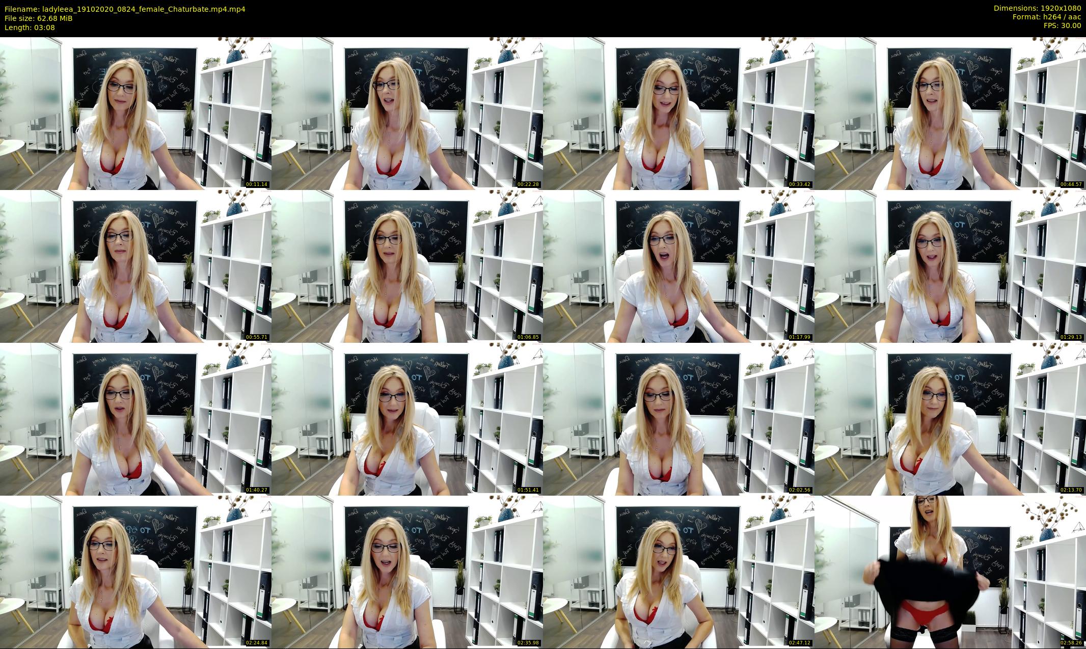 ladyleea — 4 minute Chaturbate female cam show recording, 1080p, Oct 19, 2020