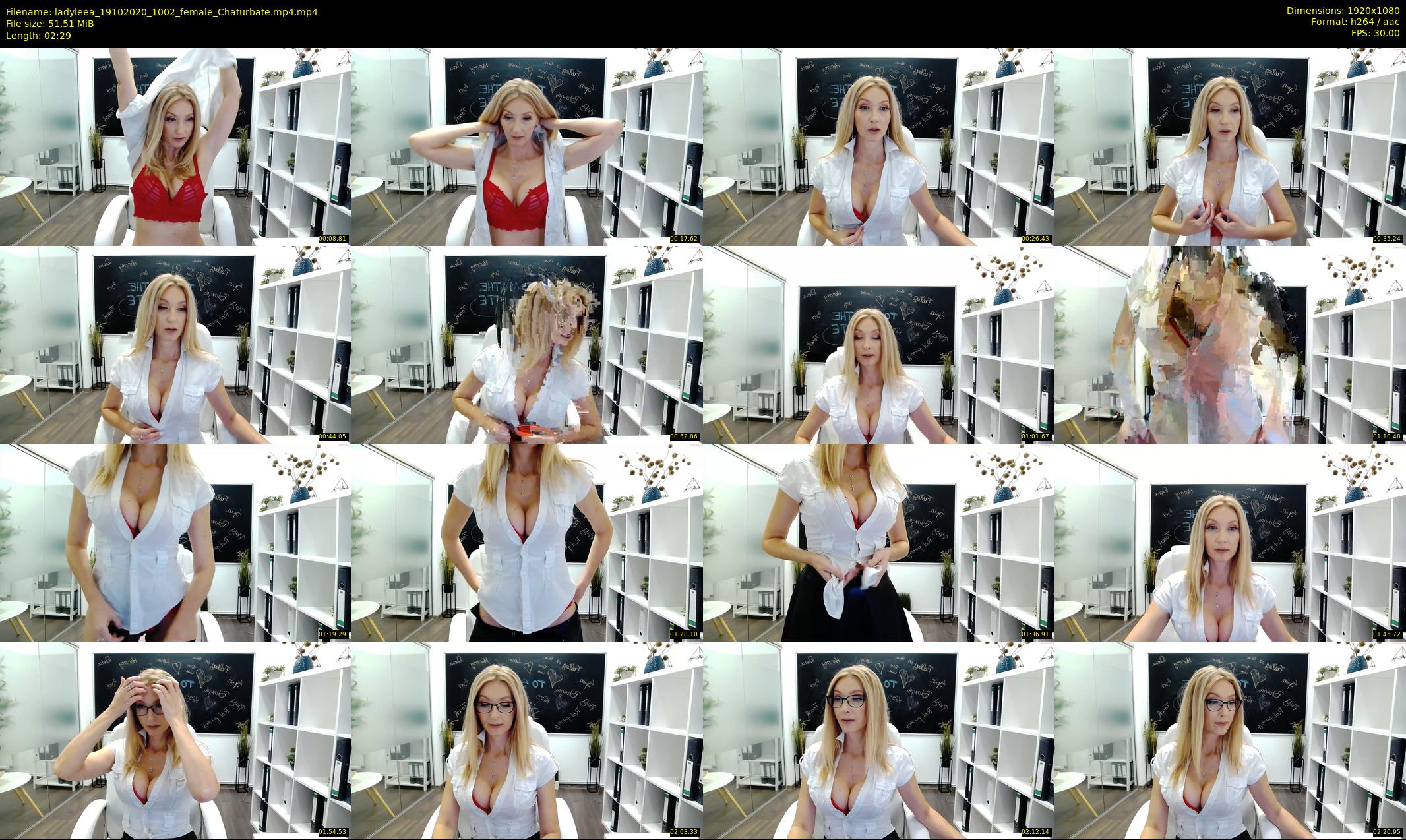 ladyleea — 3 minute Chaturbate female cam show recording, 1080p, Oct 19, 2020