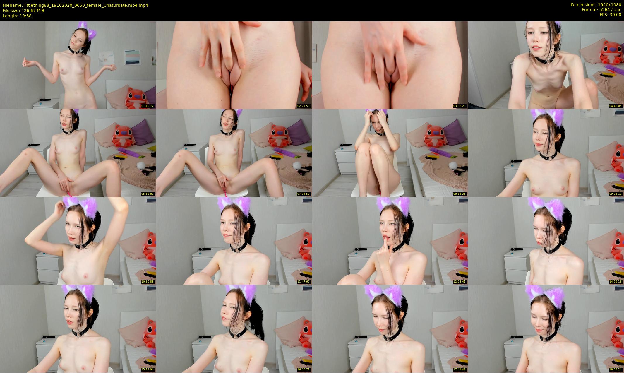 littlething88 — 20 minute Chaturbate female cam show recording, 1080p, Oct 19, 2020