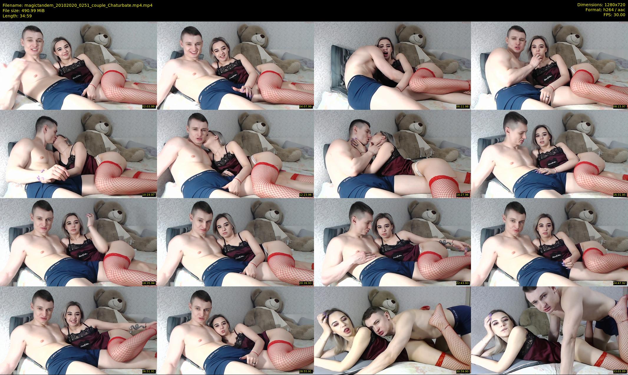 magictandem — 35 minute Chaturbate couple cam show recording, 720p, Oct 20, 2020