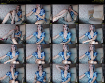 mallinia — 16 minute Chaturbate female cam show recording, 480p, Oct 19, 2020