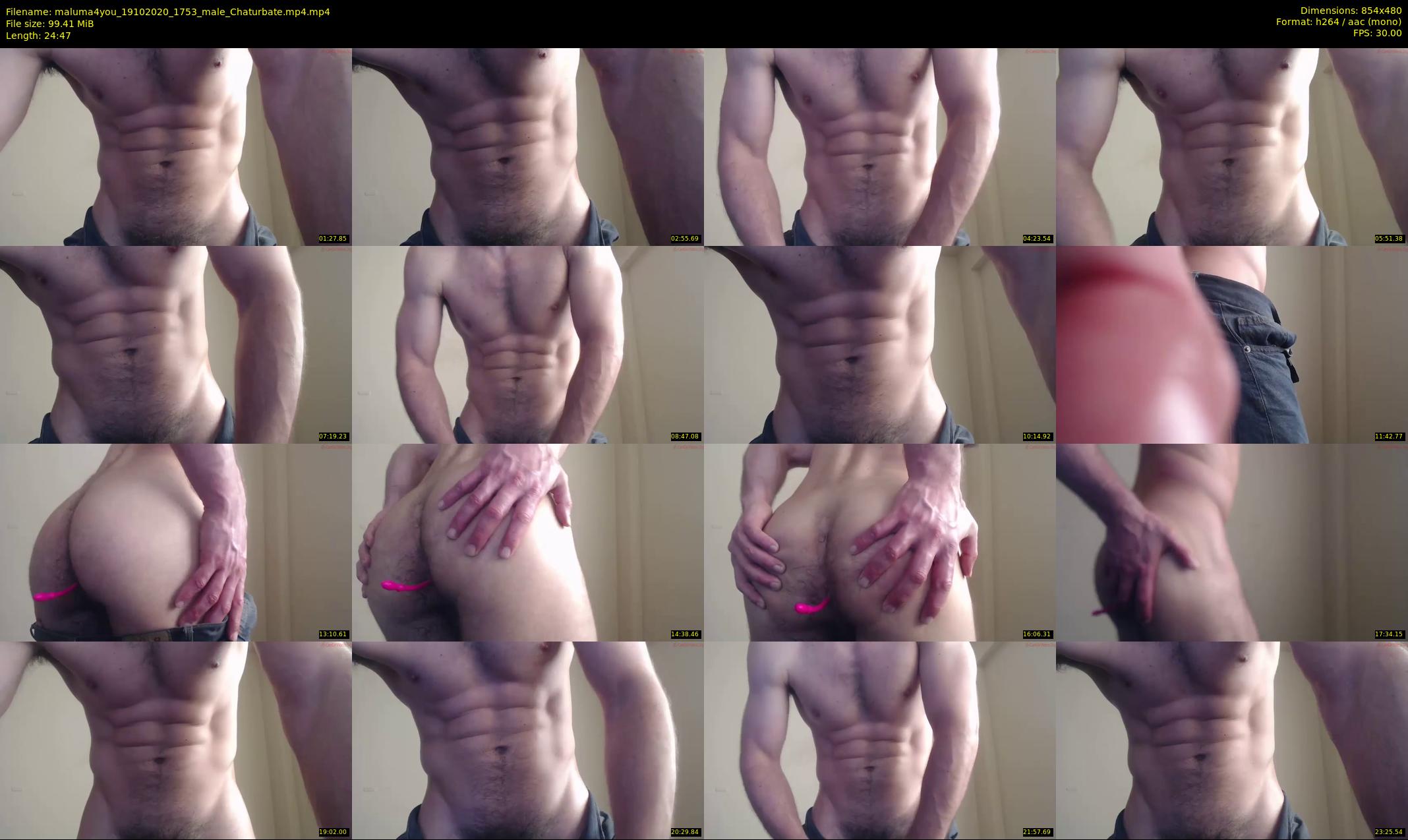 maluma4you — 25 minute Chaturbate male cam show recording, 480p, Oct 19, 2020