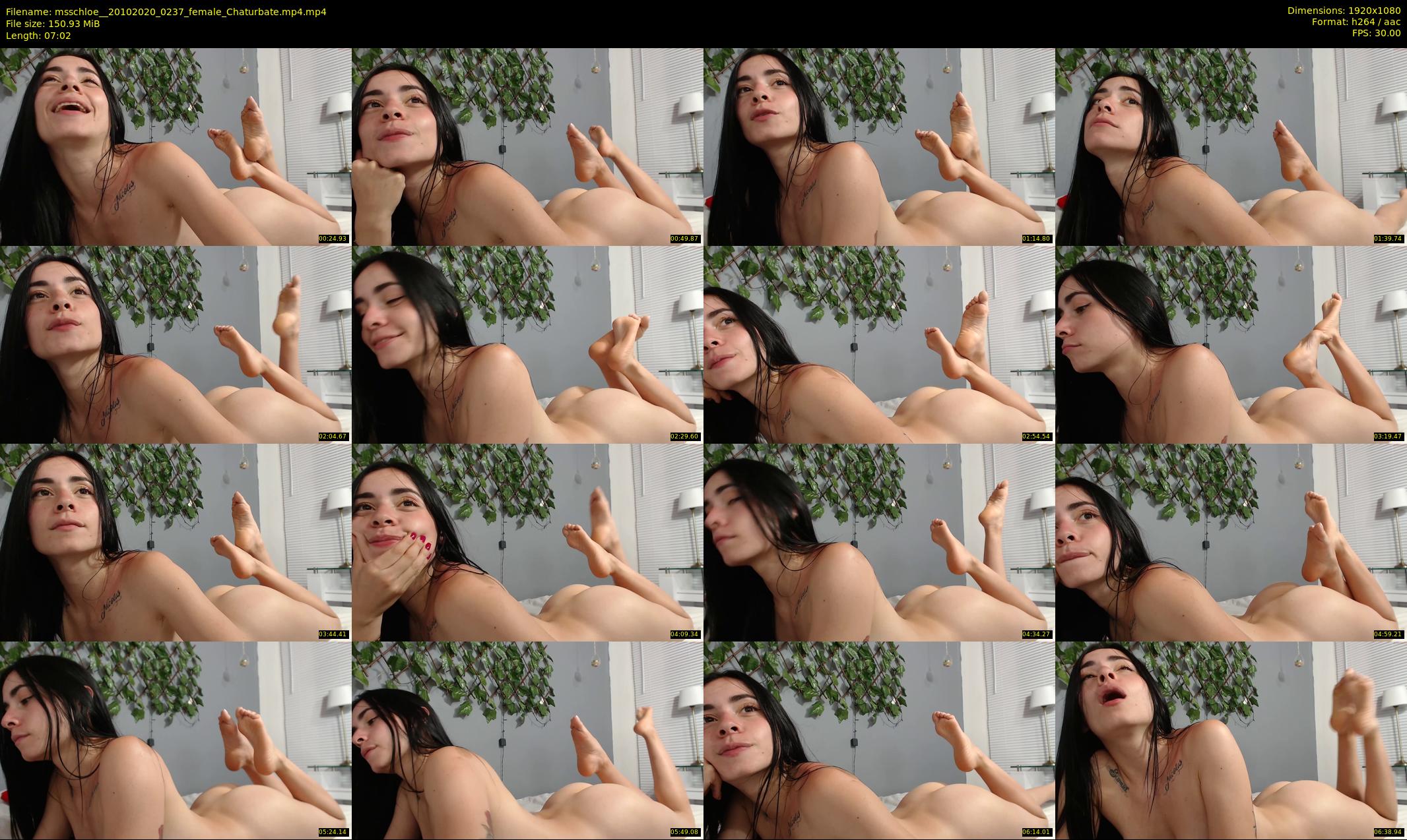 msschloe_ — 8 minute Chaturbate female cam show recording, 1080p, Oct 20, 2020