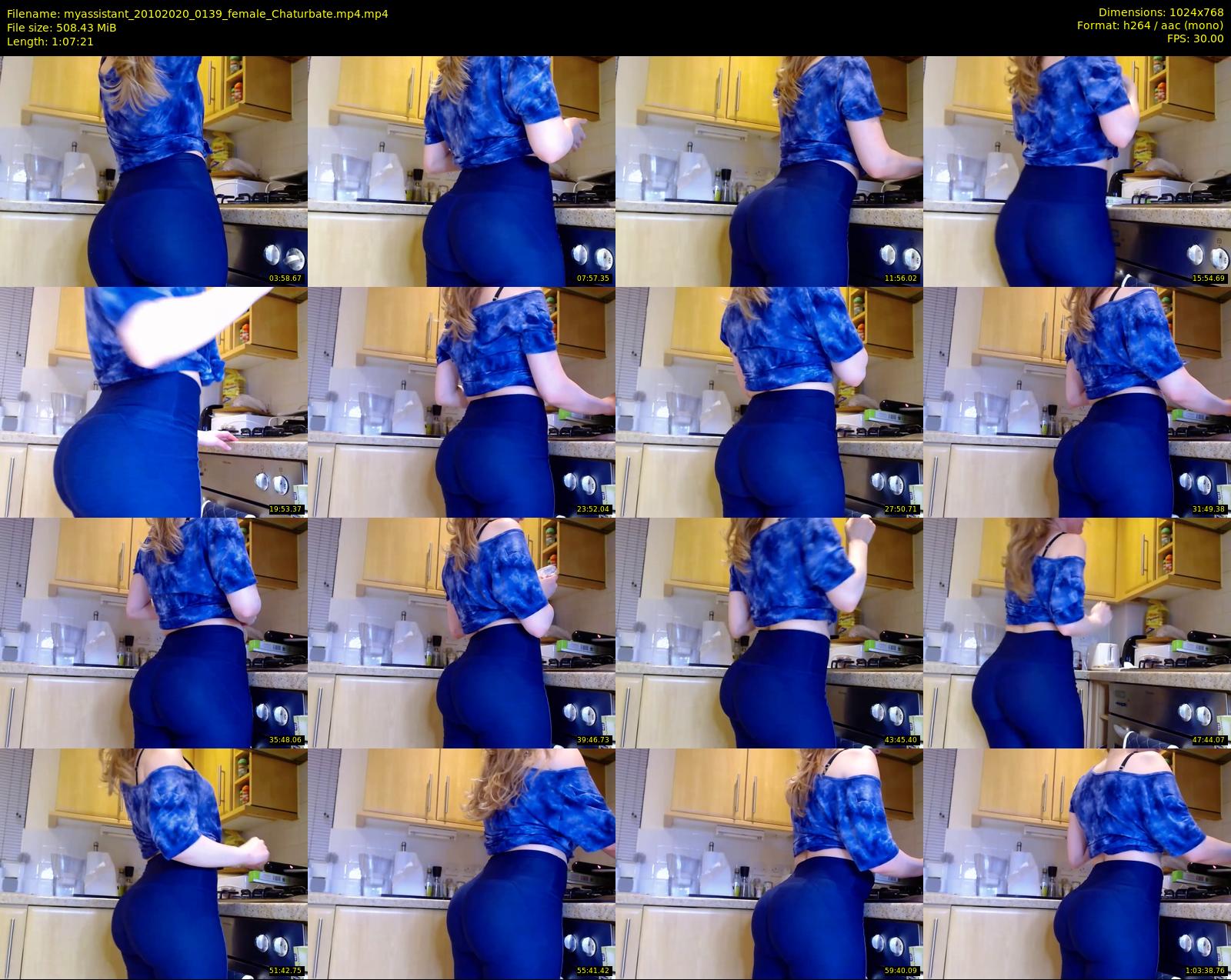 myassistant — 68 minute Chaturbate female cam show recording, 720p, Oct 20, 2020