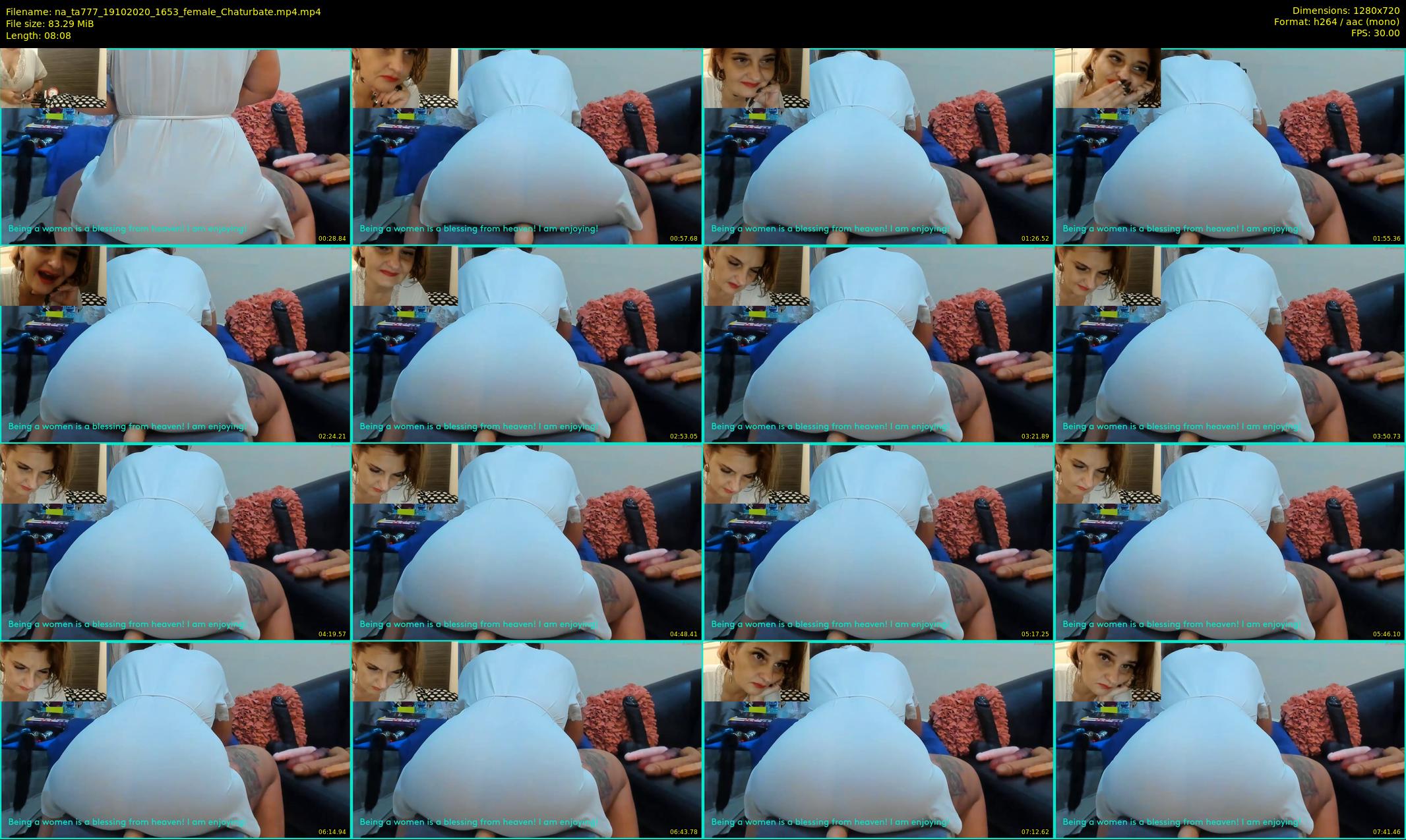 na_ta777 — 9 minute Chaturbate female cam show recording, 720p, Oct 19, 2020