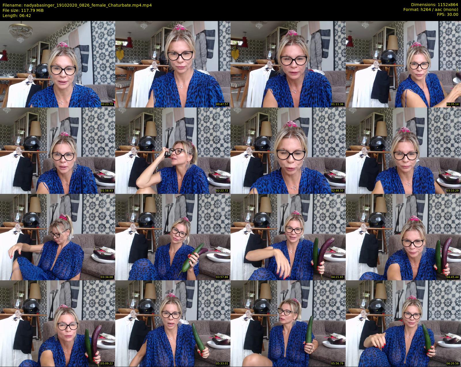 nadyabasinger — 7 minute Chaturbate female cam show recording, 720p, Oct 19, 2020