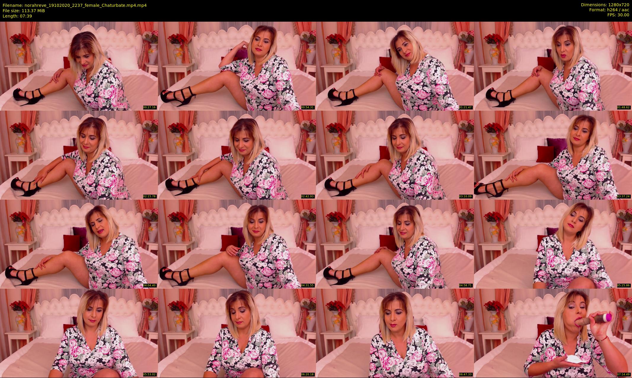 norahreve — 8 minute Chaturbate female cam show recording, 720p, Oct 19, 2020