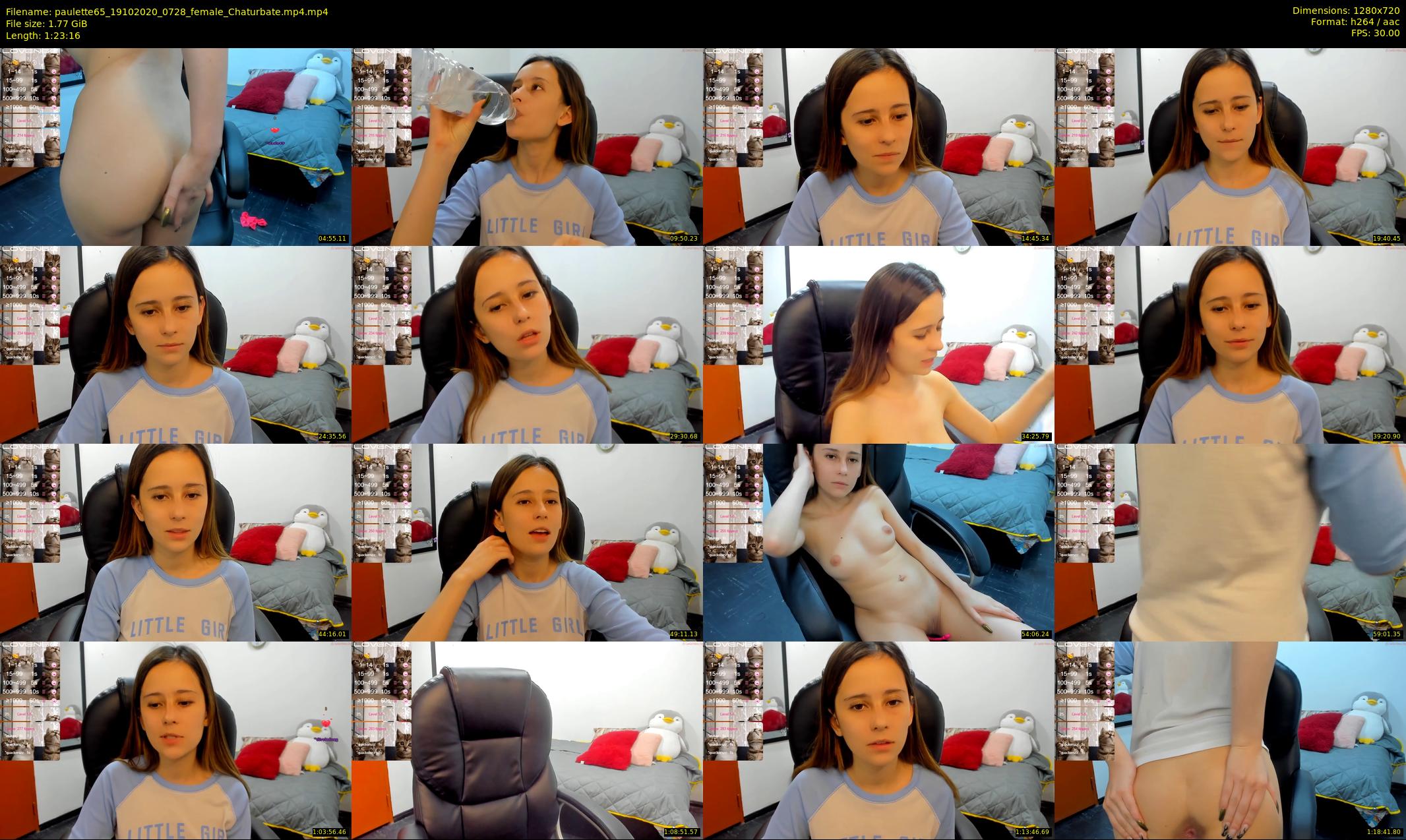 paulette65 — 84 minute Chaturbate female cam show recording, 720p, Oct 19, 2020