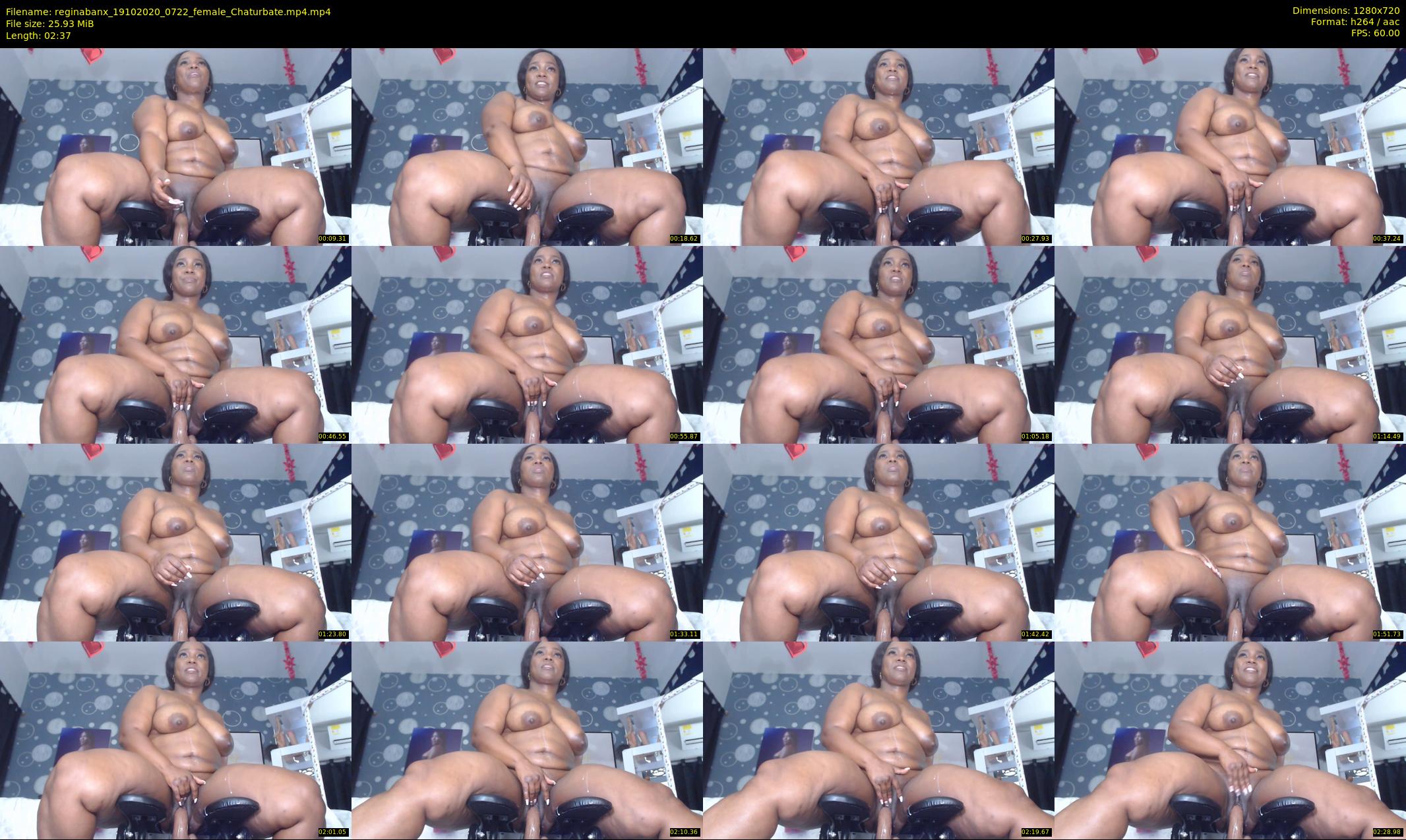reginabanx — 3 minute Chaturbate female cam show recording, 720p, Oct 19, 2020