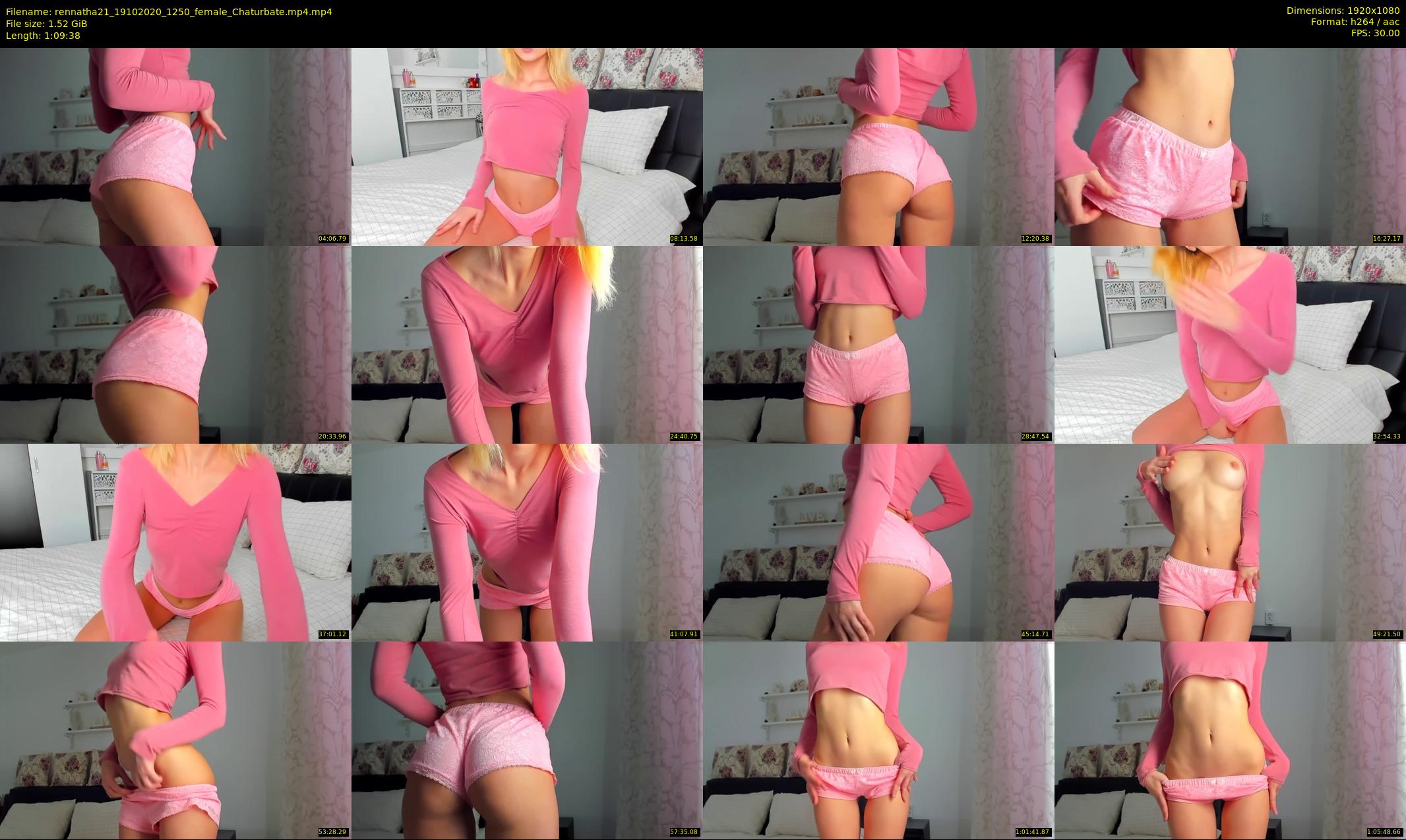 rennatha21 — 70 minute Chaturbate female cam show recording, 1080p, Oct 19, 2020
